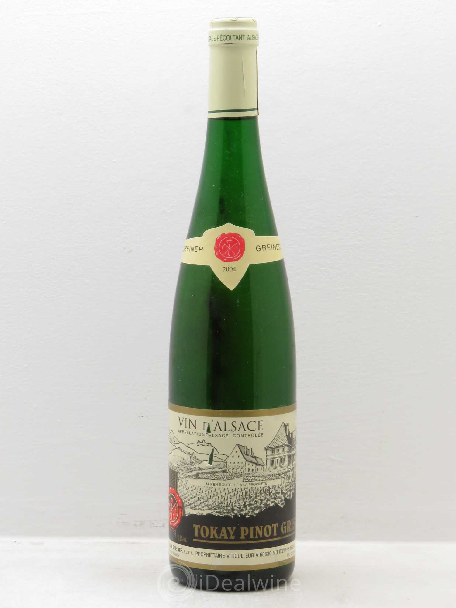 Pinot Gris Greiner 2004 - Posten von 6 Flaschen - 0