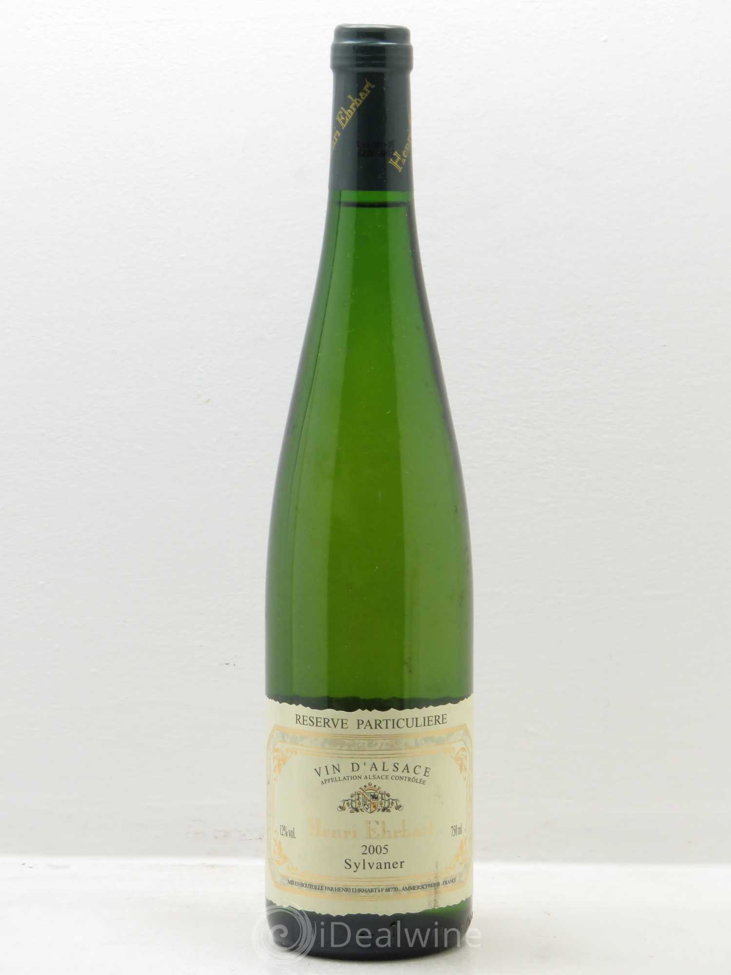 Sylvaner réserve particulière Henri Ehrhart 2005 - Posten von 6 Flaschen - 0