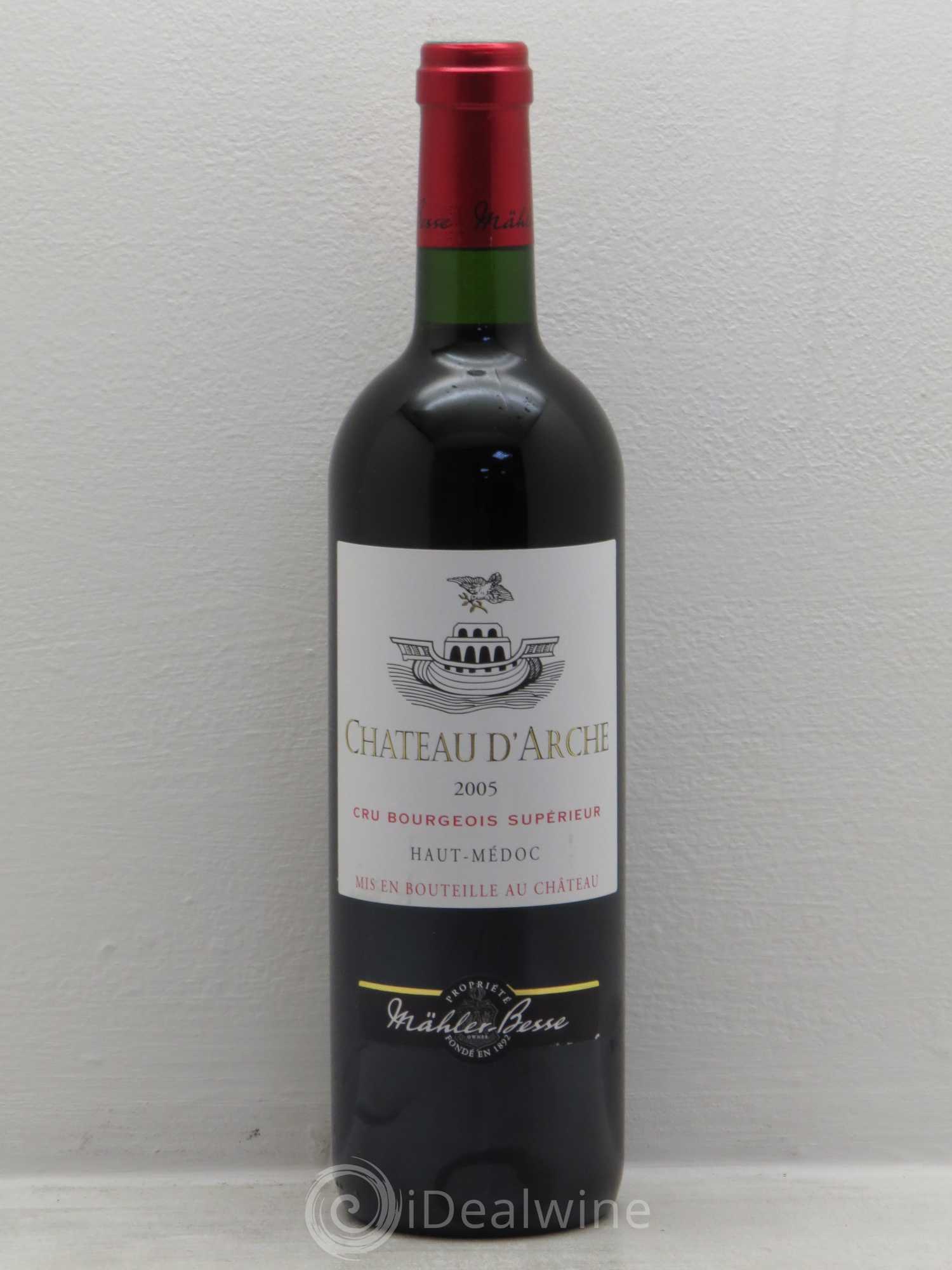 Château d'Arche Cru Bourgeois 2005 - Lot de 12 bouteilles - 0