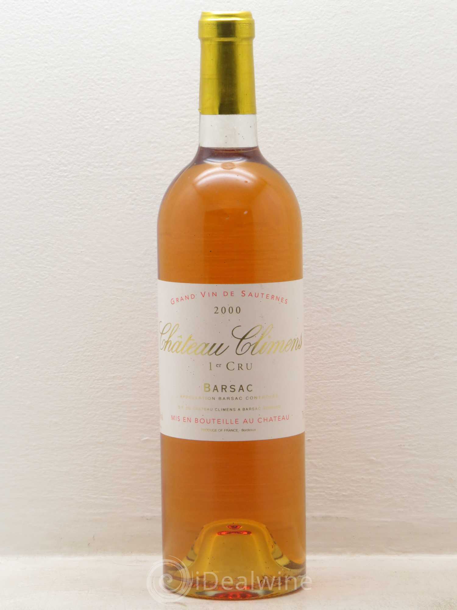 Château Climens 1er Grand Cru Classé 2000 - Lotto di 6 bottiglie - 0