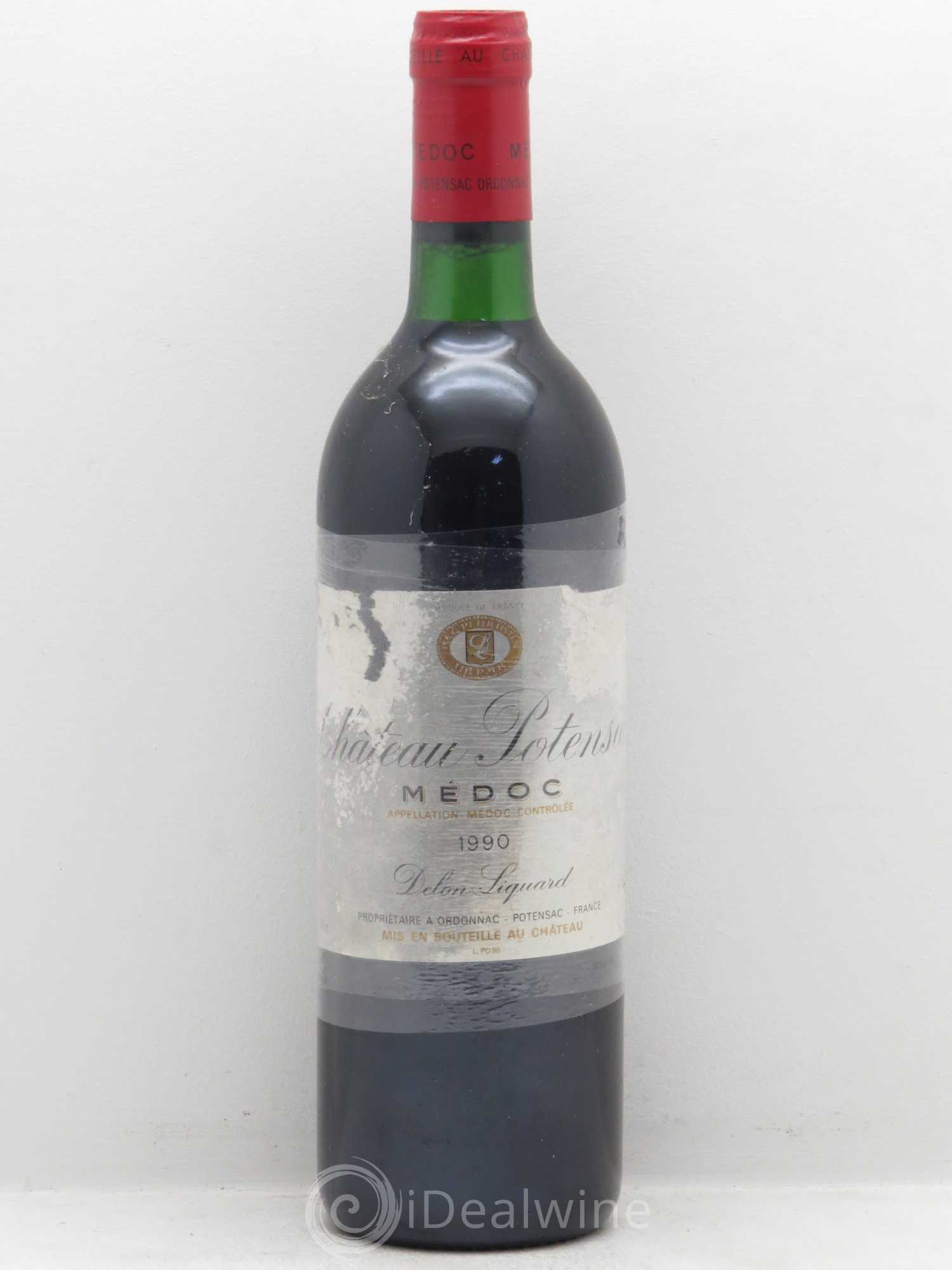 Château Potensac 1990 - Lot de 12 bouteilles - 0