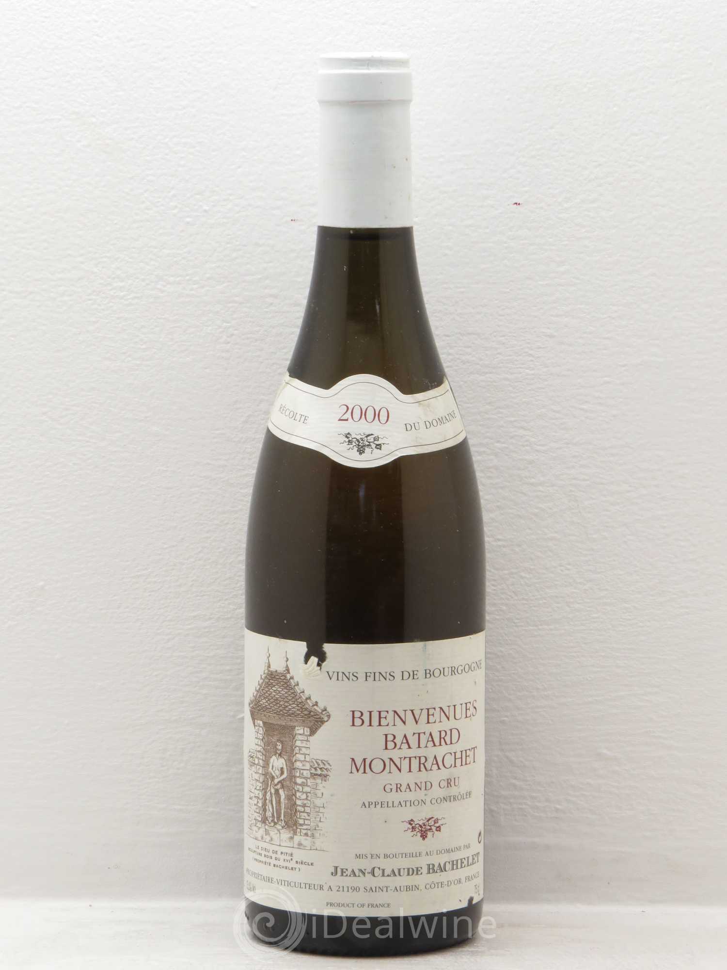 Bienvenues-Bâtard-Montrachet Grand Cru JC Bachelet 2000 - Lot de 1 bouteille - 0