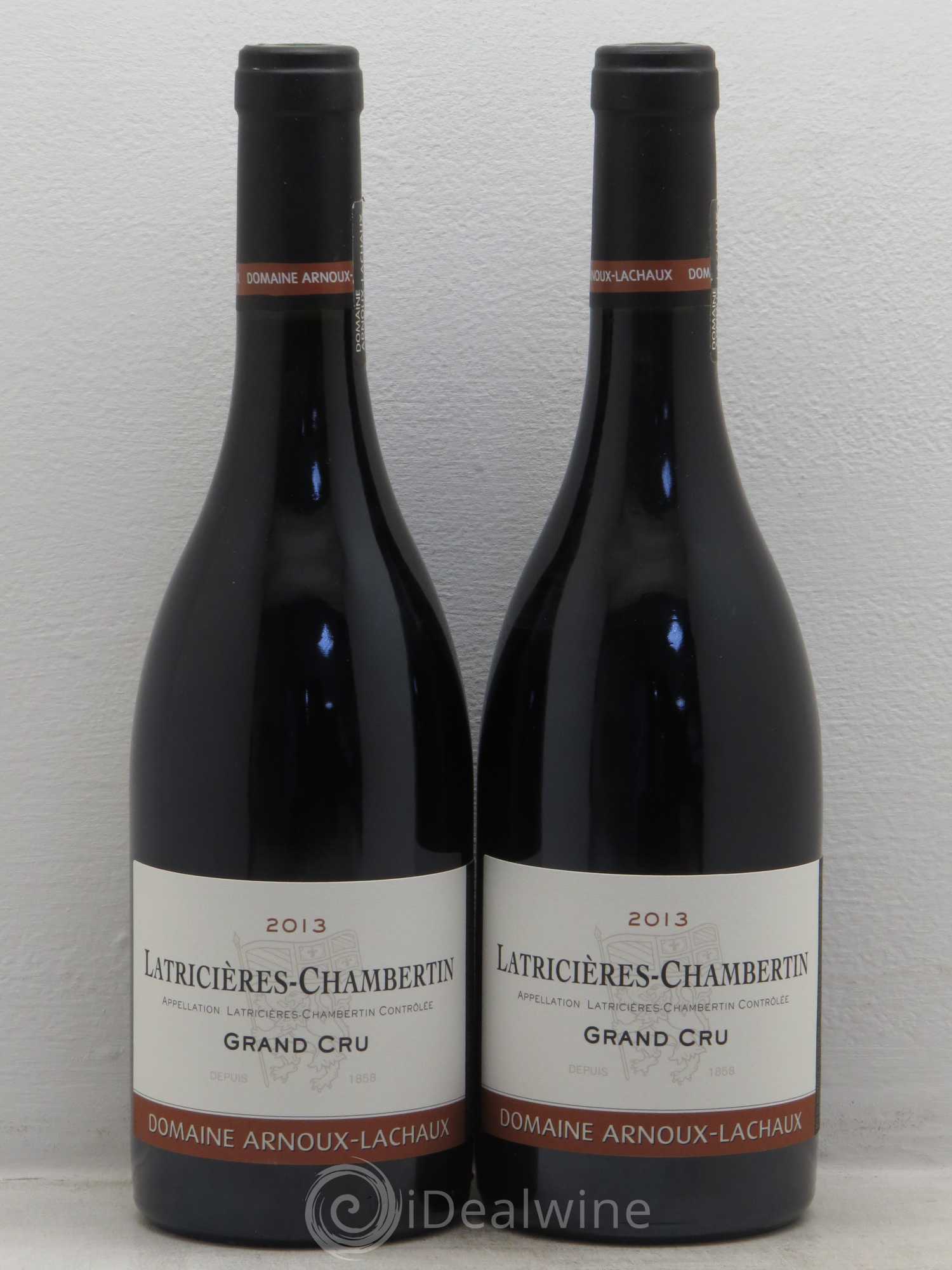 Latricières-Chambertin Grand Cru Arnoux-Lachaux (Domaine) 2013 - Lot de 2 bouteilles - 0