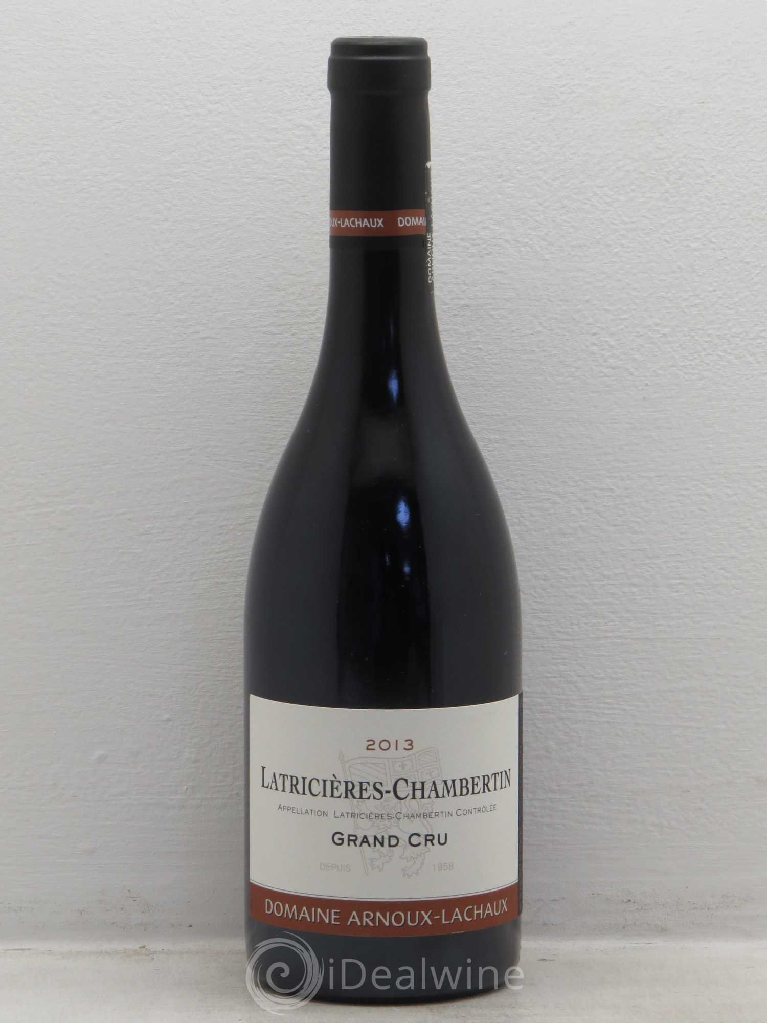 Latricières-Chambertin Grand Cru Arnoux-Lachaux (Domaine) 2013 - Lot de 1 bouteille - 0
