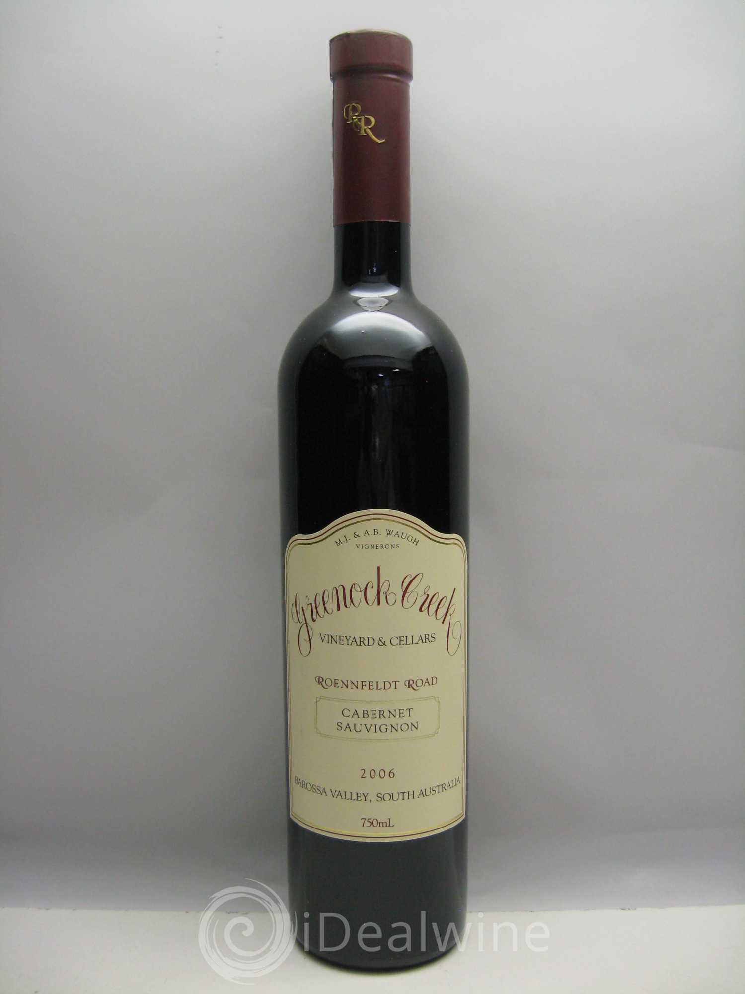 Australie Greenok Creek Roennfeld Road Cabernet Sauvignon 2006 - Posten von 1 Flasche - 0
