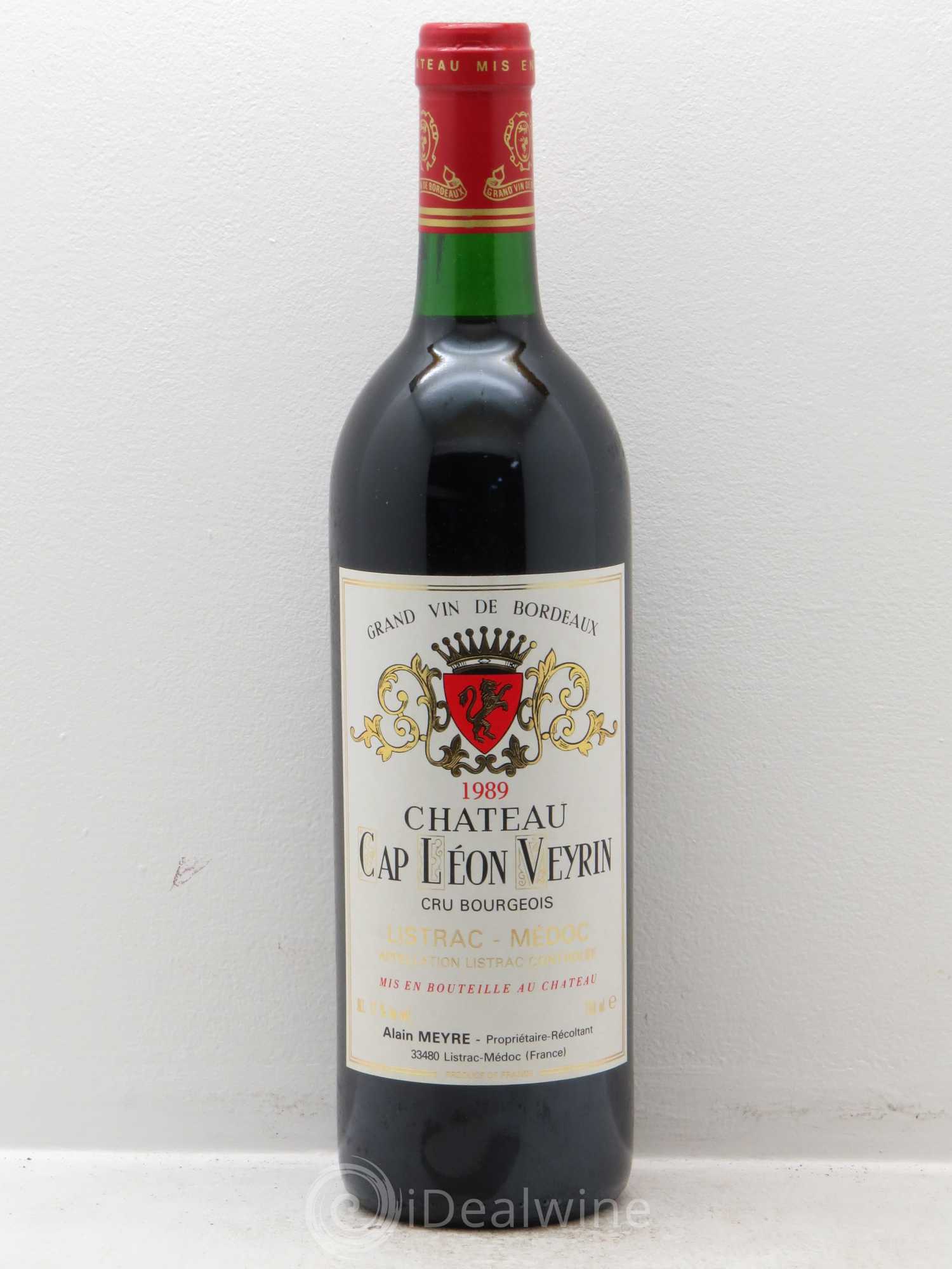 Listrac Cap Léon Veyrin 1989 - Posten von 12 Flaschen - 0
