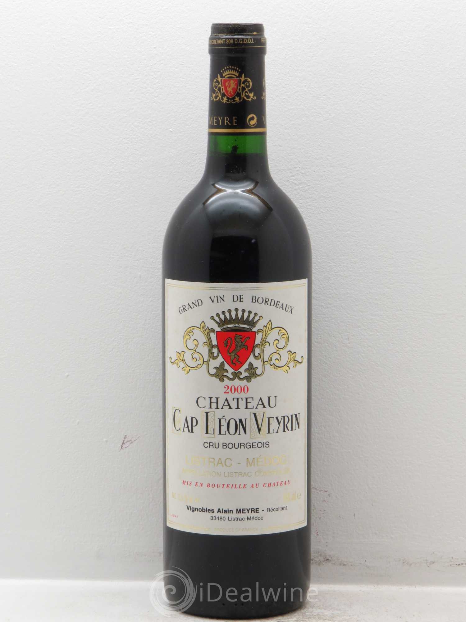 Listrac Cap Léon Veyrin 2000 - Posten von 12 Flaschen - 0