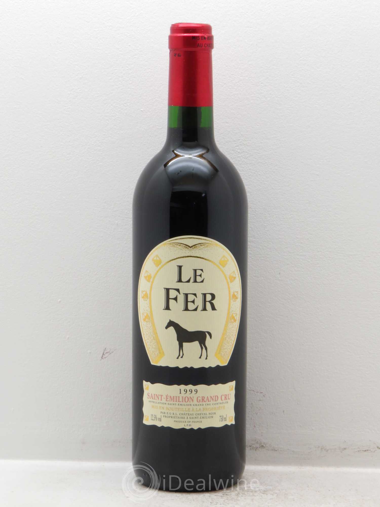 Saint-Émilion Château Le Fer 1999 - Posten von 12 Flaschen - 0