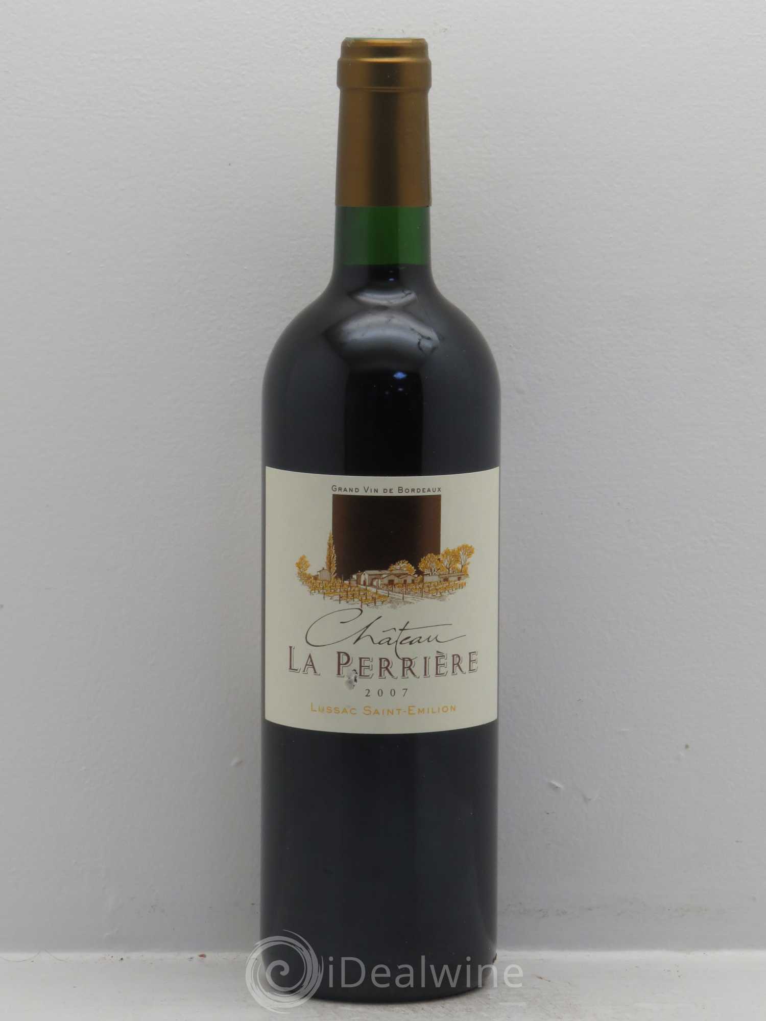 Bordeaux Château La Perrière - Lussac St Emilion 2007 - Posten von 12 Flaschen - 0