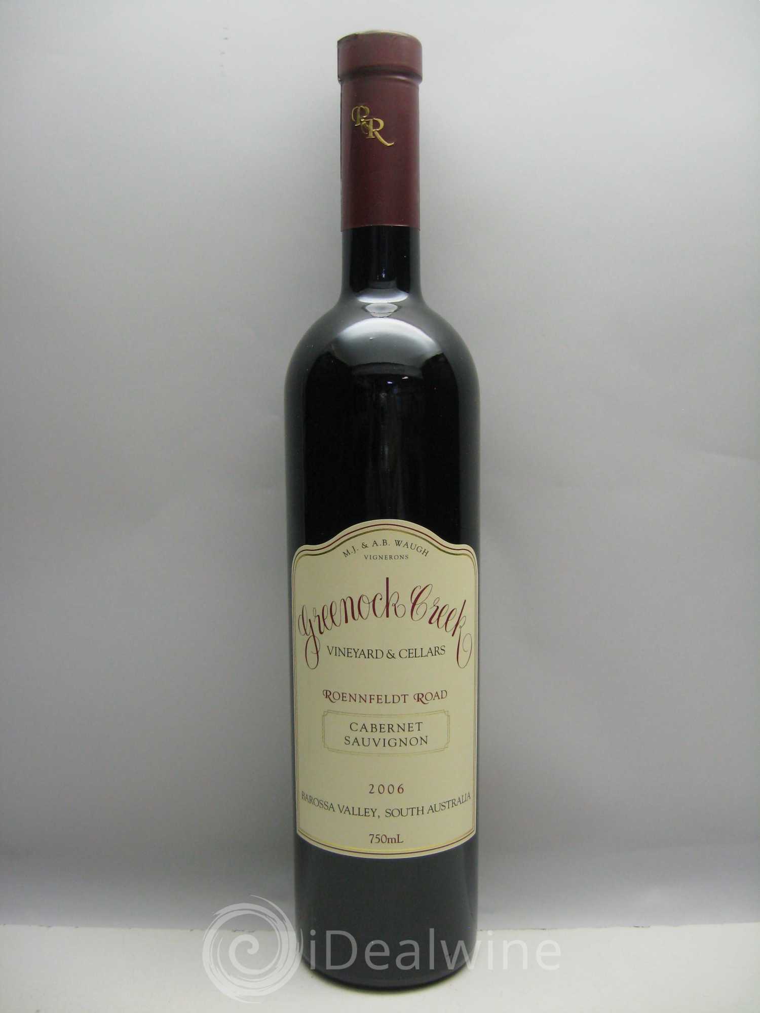Australie Greenok Creek Roennfeld Road Cabernet Sauvignon 2006 - Posten von 1 Flasche - 0