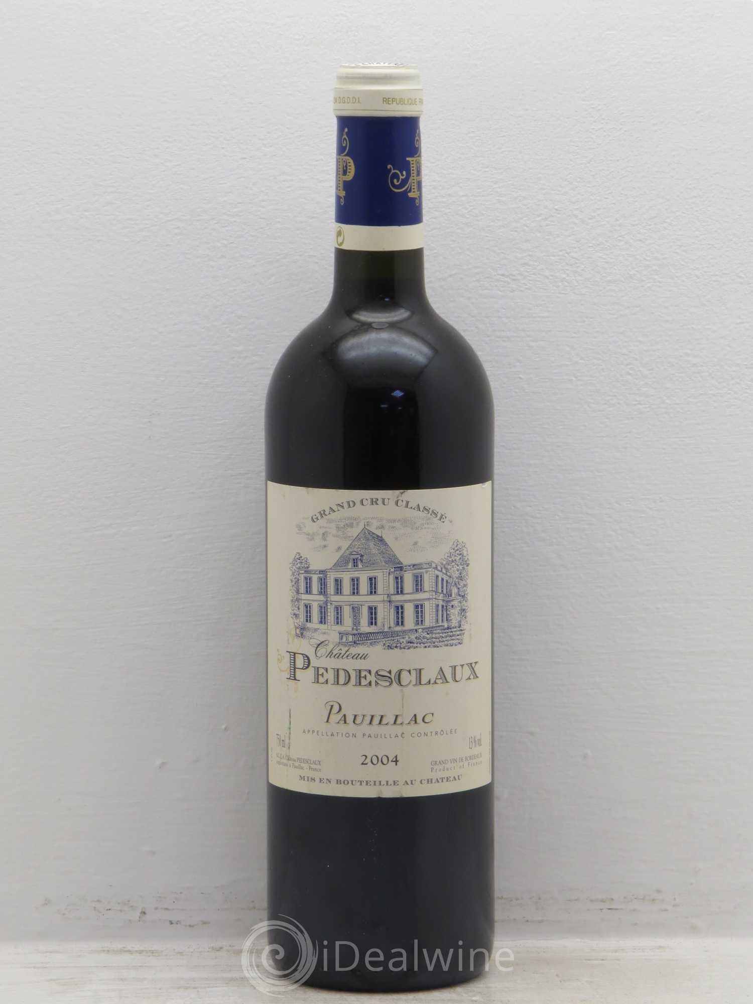 Château Pedesclaux 5ème Grand Cru Classé 2004 - Lot de 6 bouteilles - 0