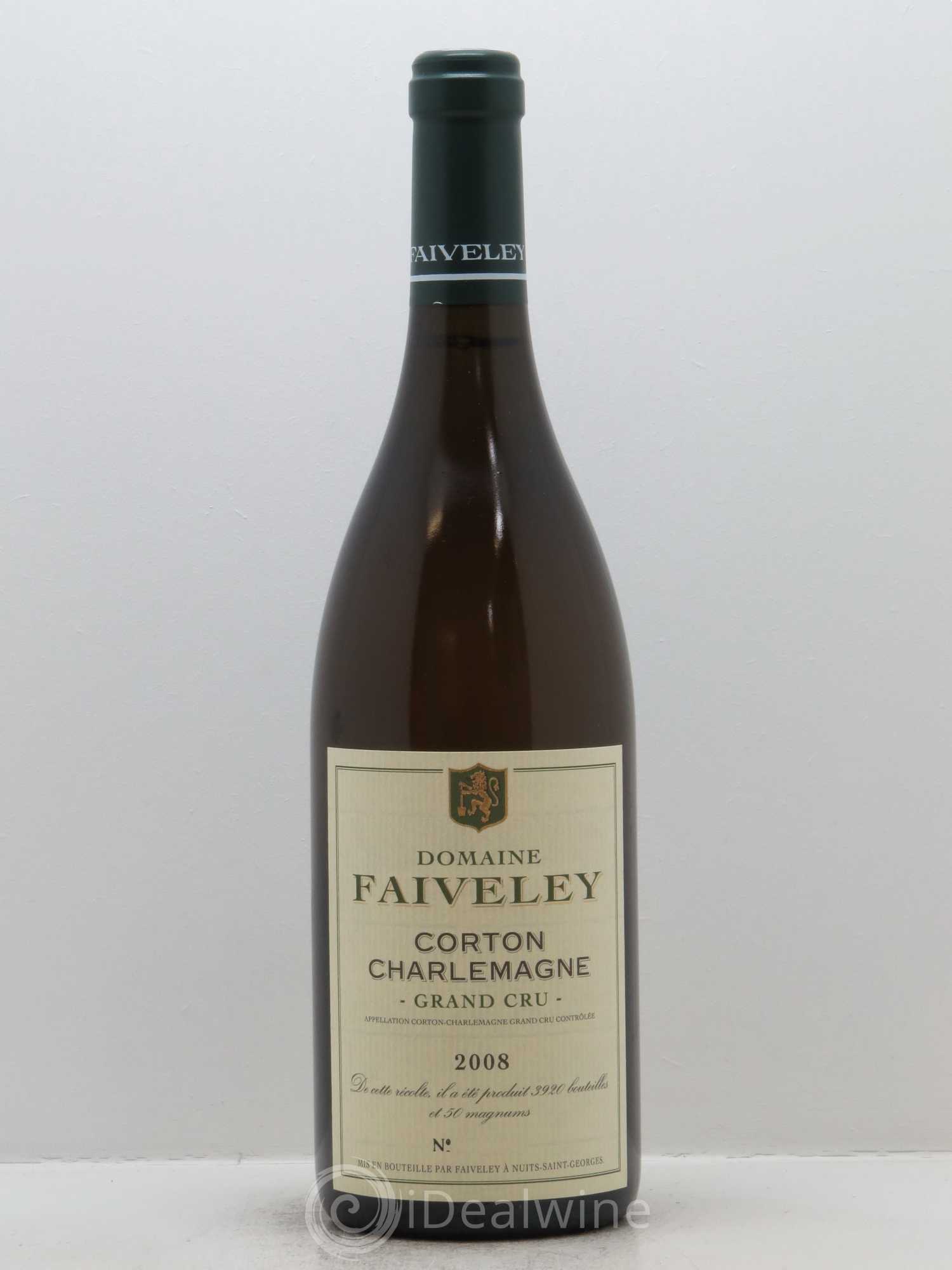 Corton-Charlemagne Grand Cru Faiveley 2008 - Lot de 1 bouteille - 0