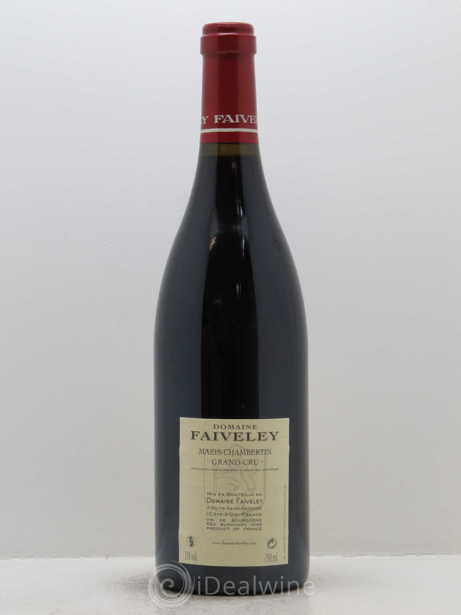 Mazis-Chambertin Grand Cru Faiveley 2012 - Lot de 1 bouteille - 1