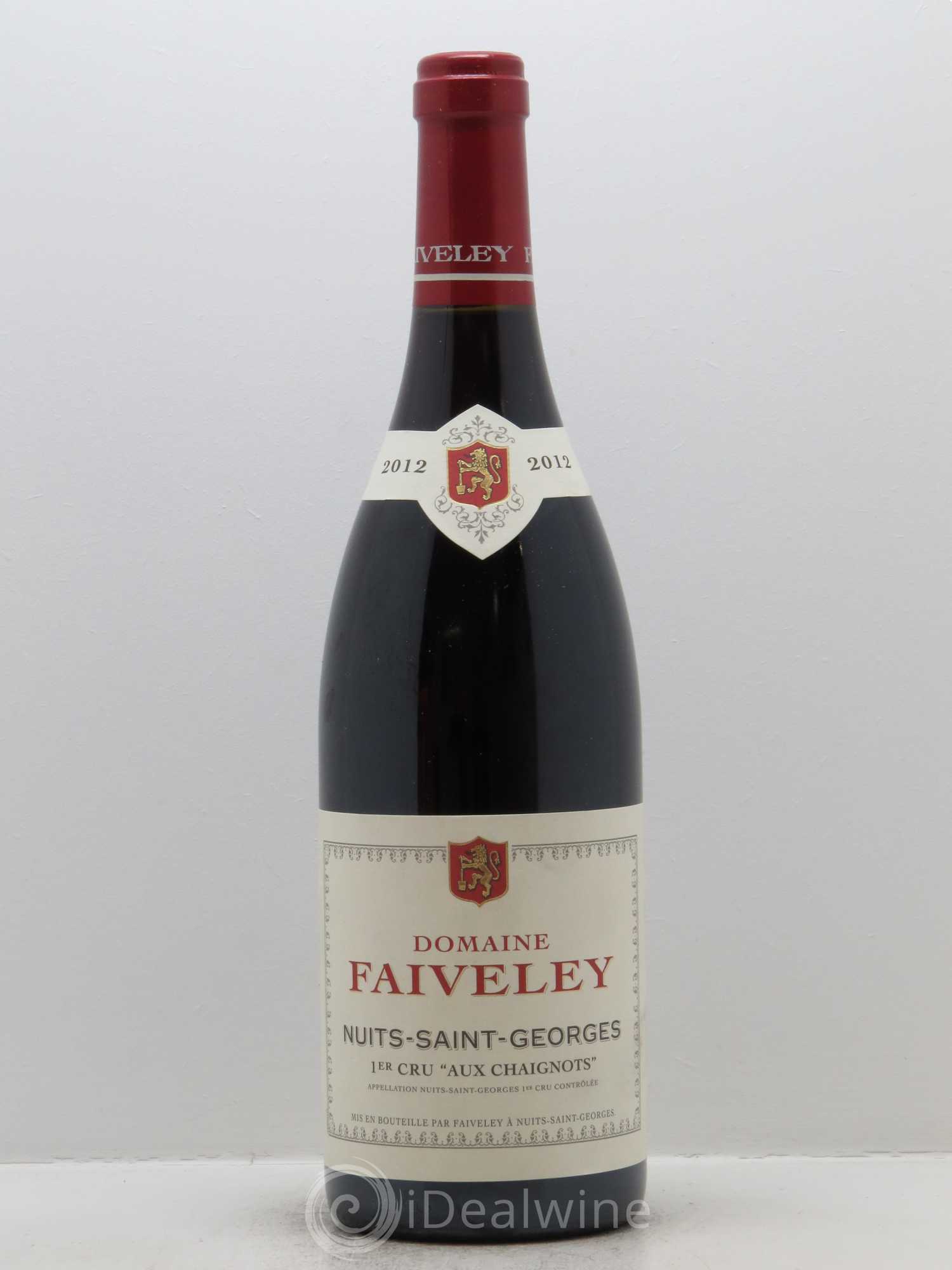 Nuits-Saint-Georges 1er Cru Aux Chaignots Faiveley 2012 - Lot de 1 bouteille - 0