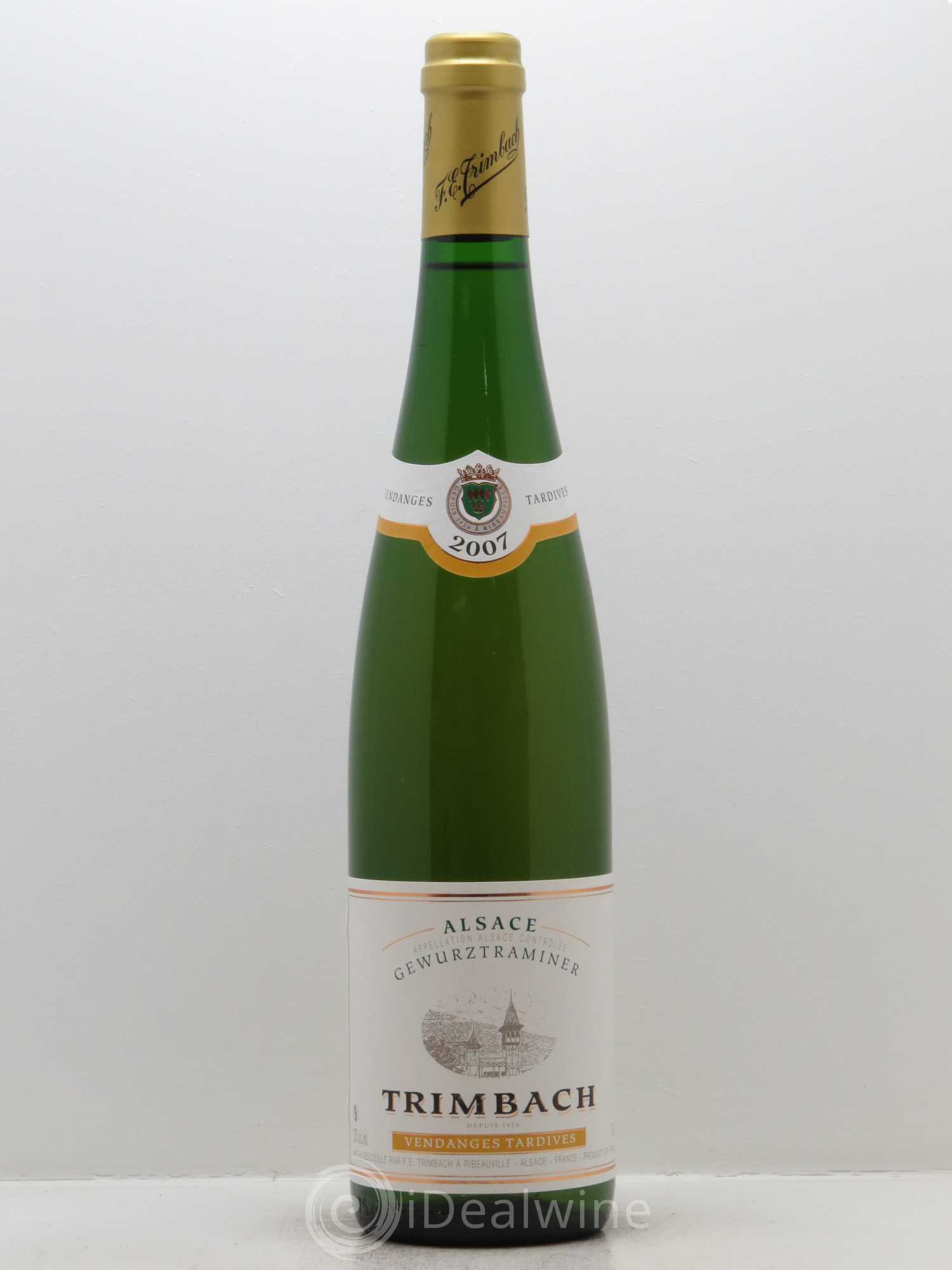 Alsace Gewurztraminer Vendanges Tardives Trimbach (Domaine) 2007 - Lotto di 1 bottiglia - 0
