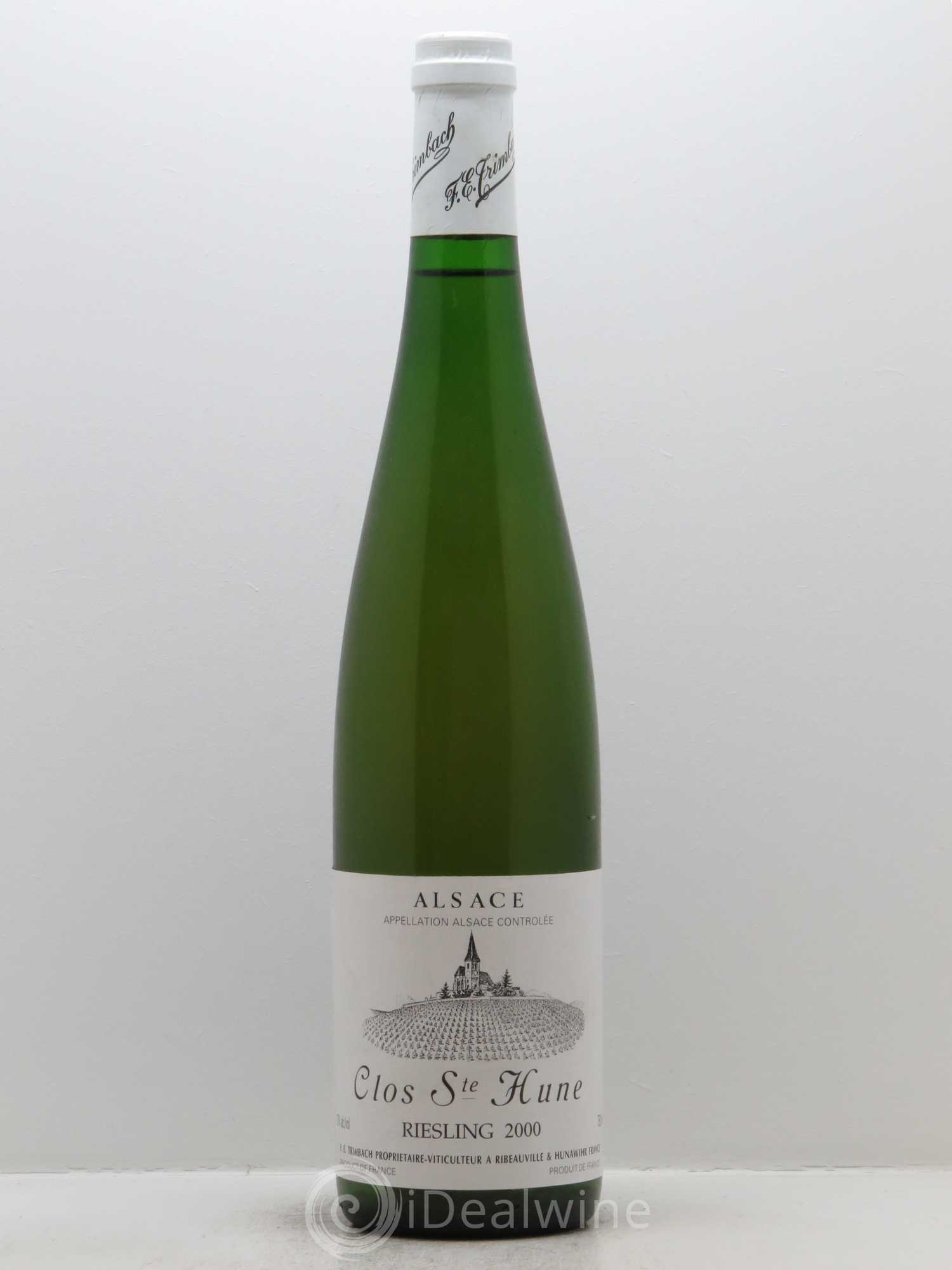 Alsace Riesling Clos Sainte-Hune Trimbach (Domaine) 2000 - Lot de 1 bouteille - 0