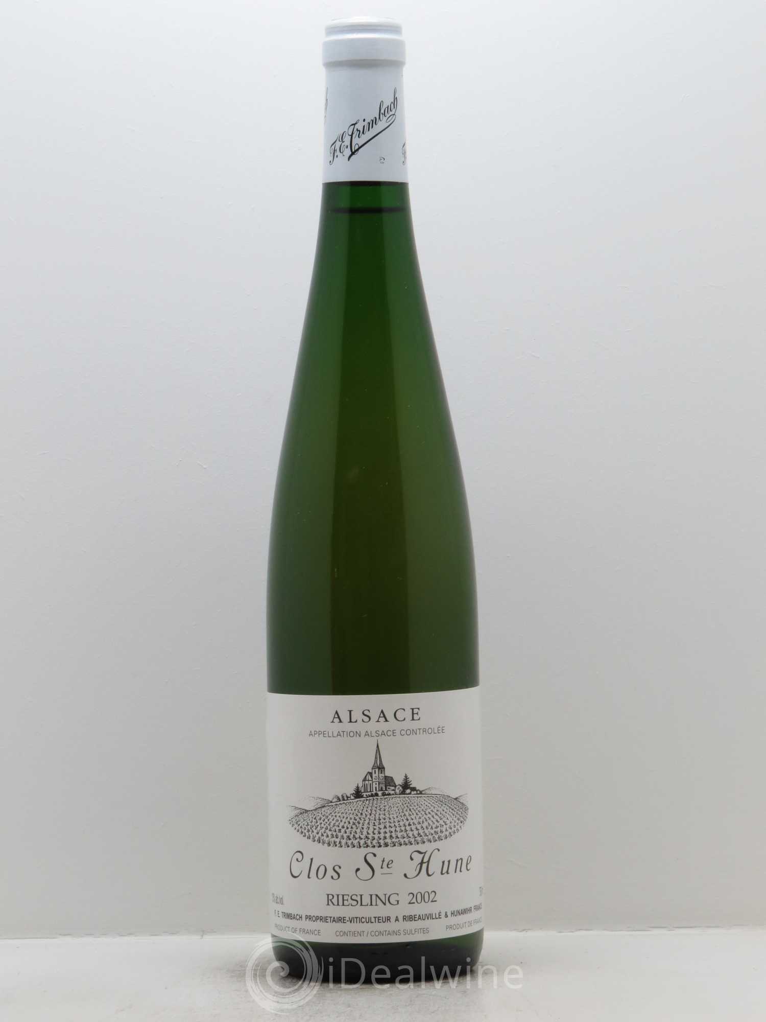 Alsace Riesling Clos Sainte-Hune Trimbach (Domaine) 2002 - Lot de 1 bouteille - 0