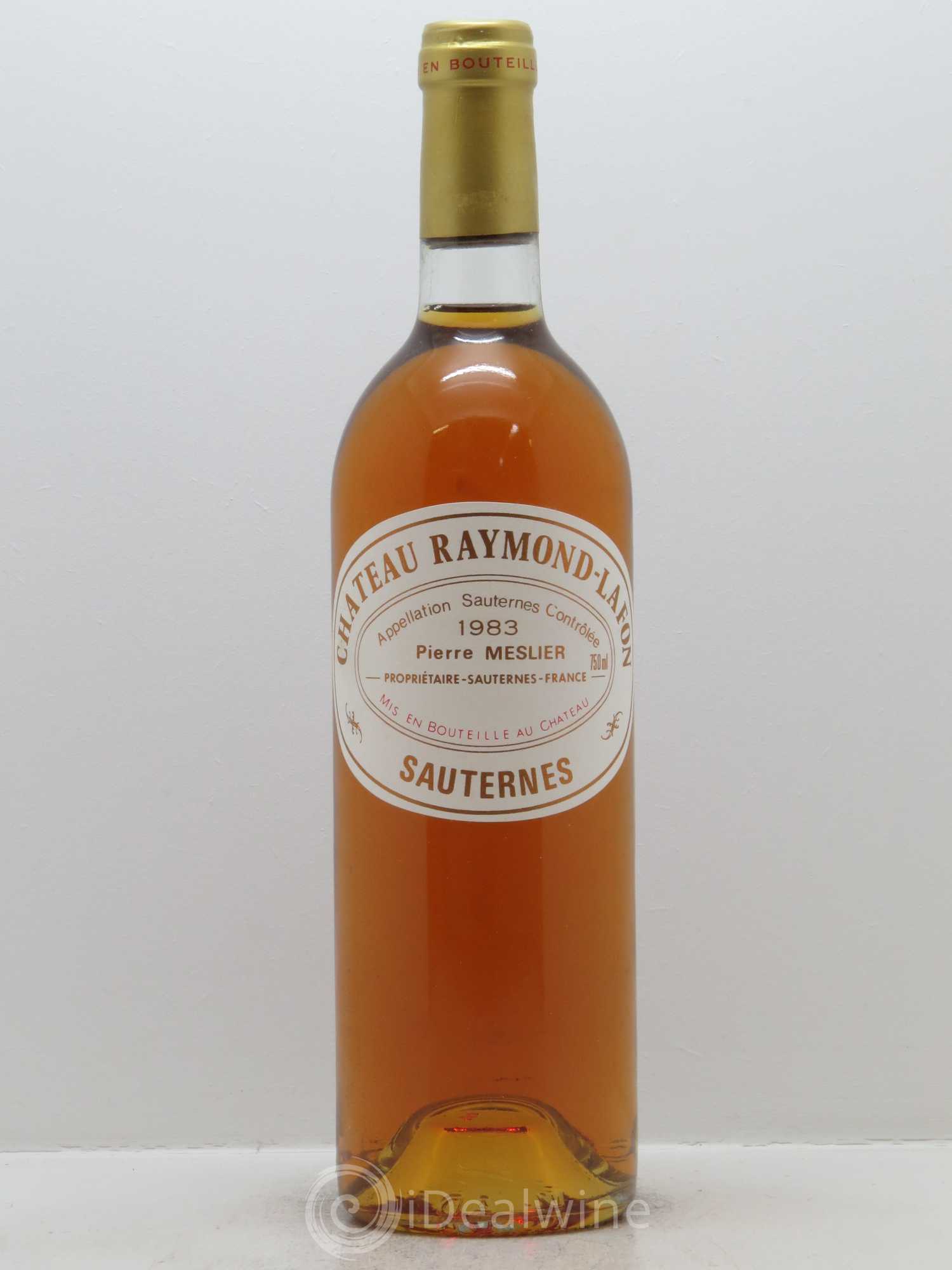 Château Raymond Lafon 1983 - Lotto di 1 bottiglia - 0