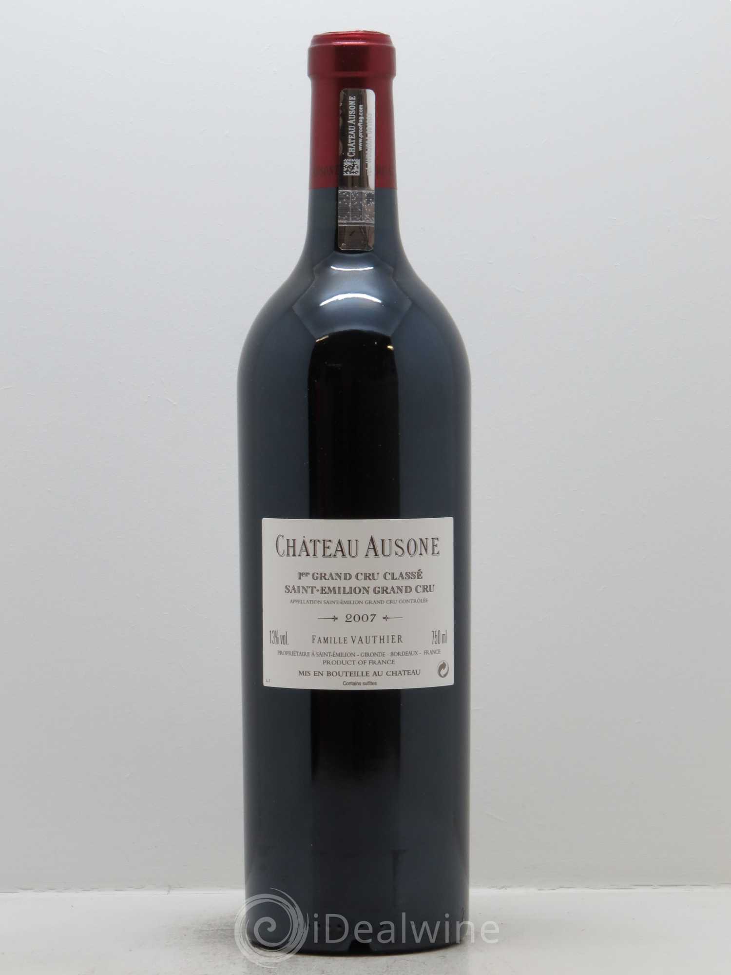 Château Ausone 1er Grand Cru Classé A 2007 - Posten von 1 Flasche - 1