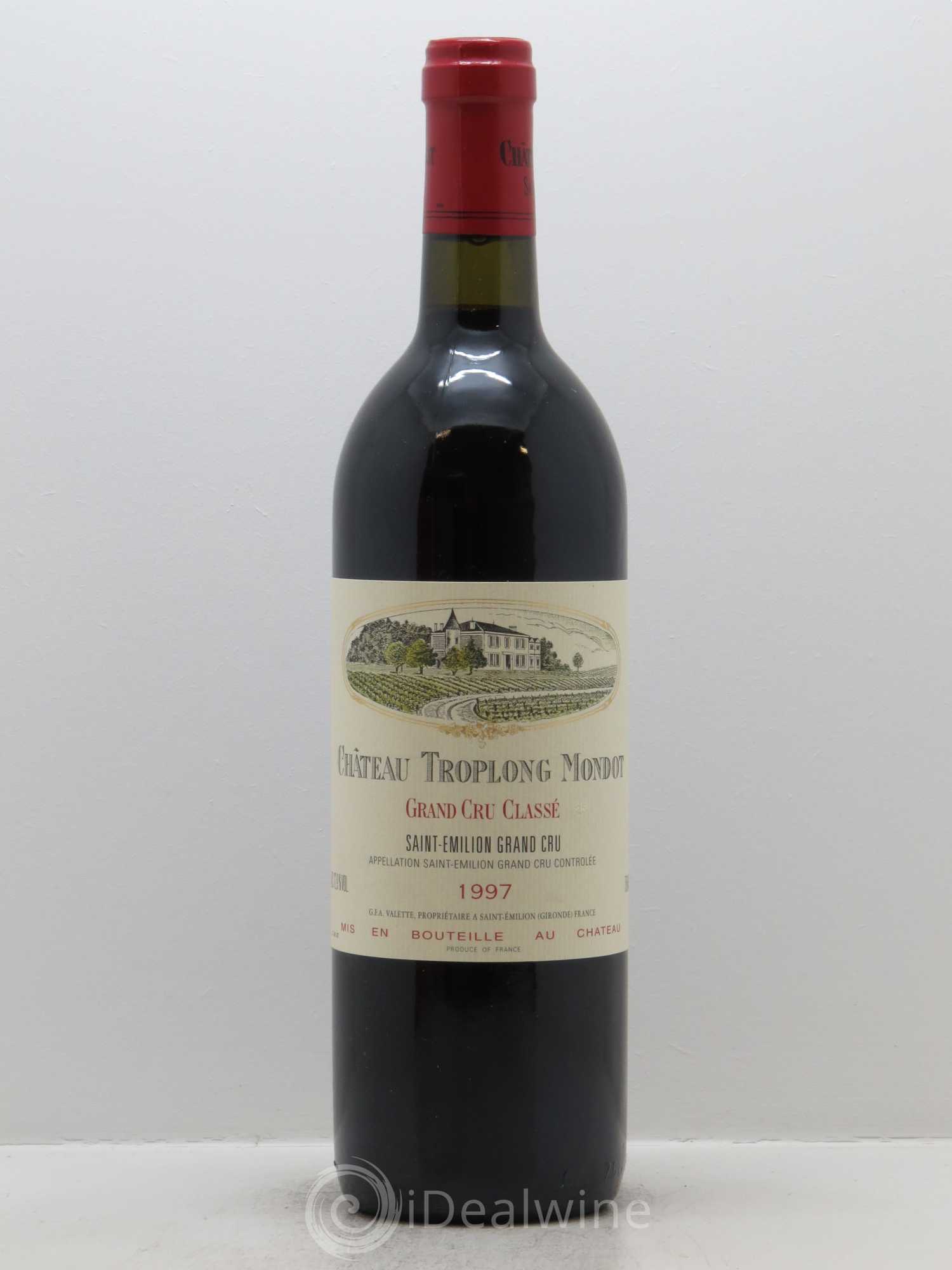 Château Troplong Mondot 1er Grand Cru Classé B (CBO à partir de 12 bts) 1997 - Lot de 1 bouteille - 0