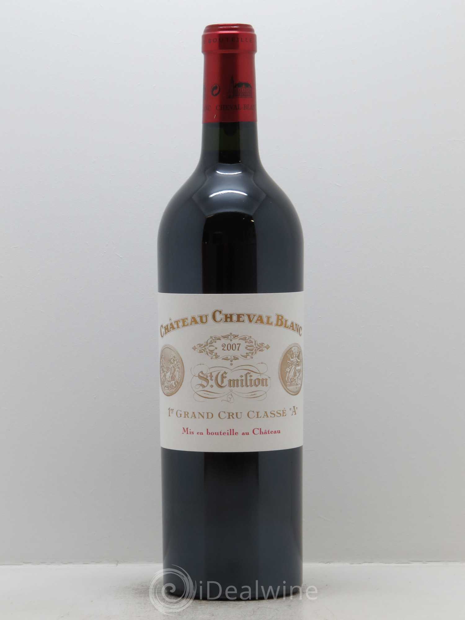 Château Cheval Blanc 1er Grand Cru Classé A (CBO à partir de 6 bts) 2007 - Lot de 1 bouteille - 0