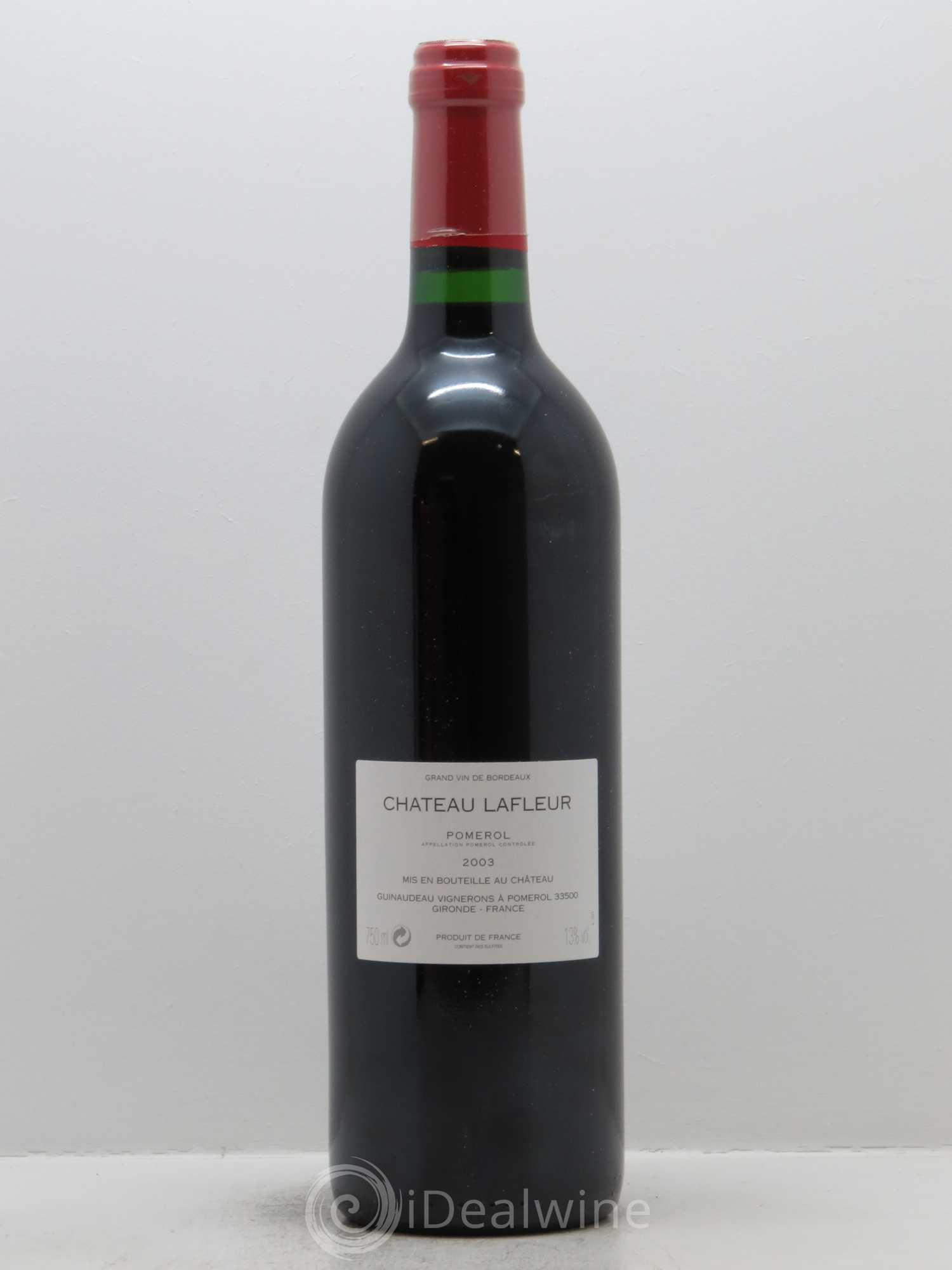 Château Lafleur 2003 - Lot de 1 bouteille - 1