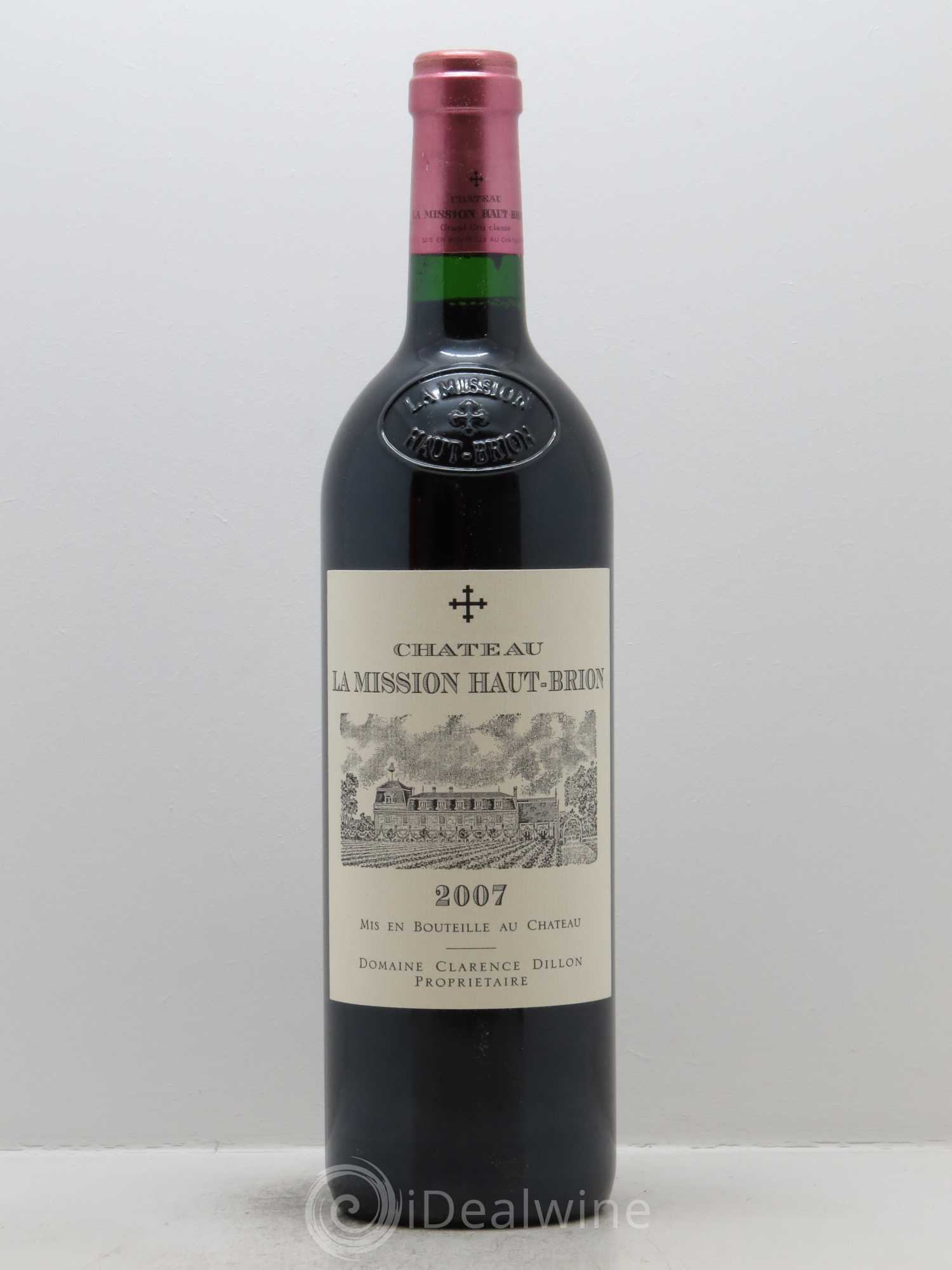 Château la Mission Haut-Brion Cru Classé de Graves 2007 - Lot de 1 bouteille - 0