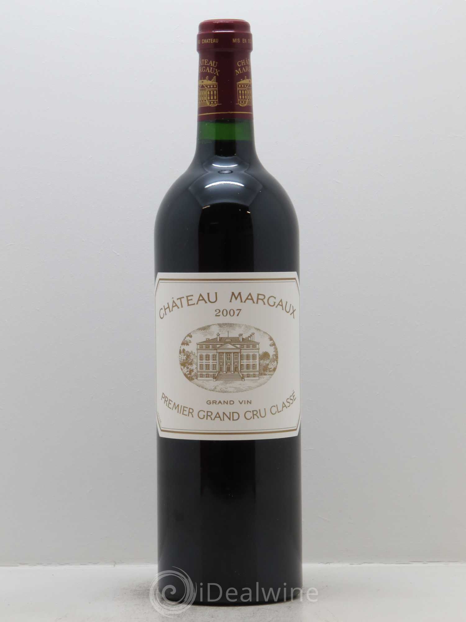Château Margaux 1er Grand Cru Classé 2007 - Lot de 1 bouteille - 0