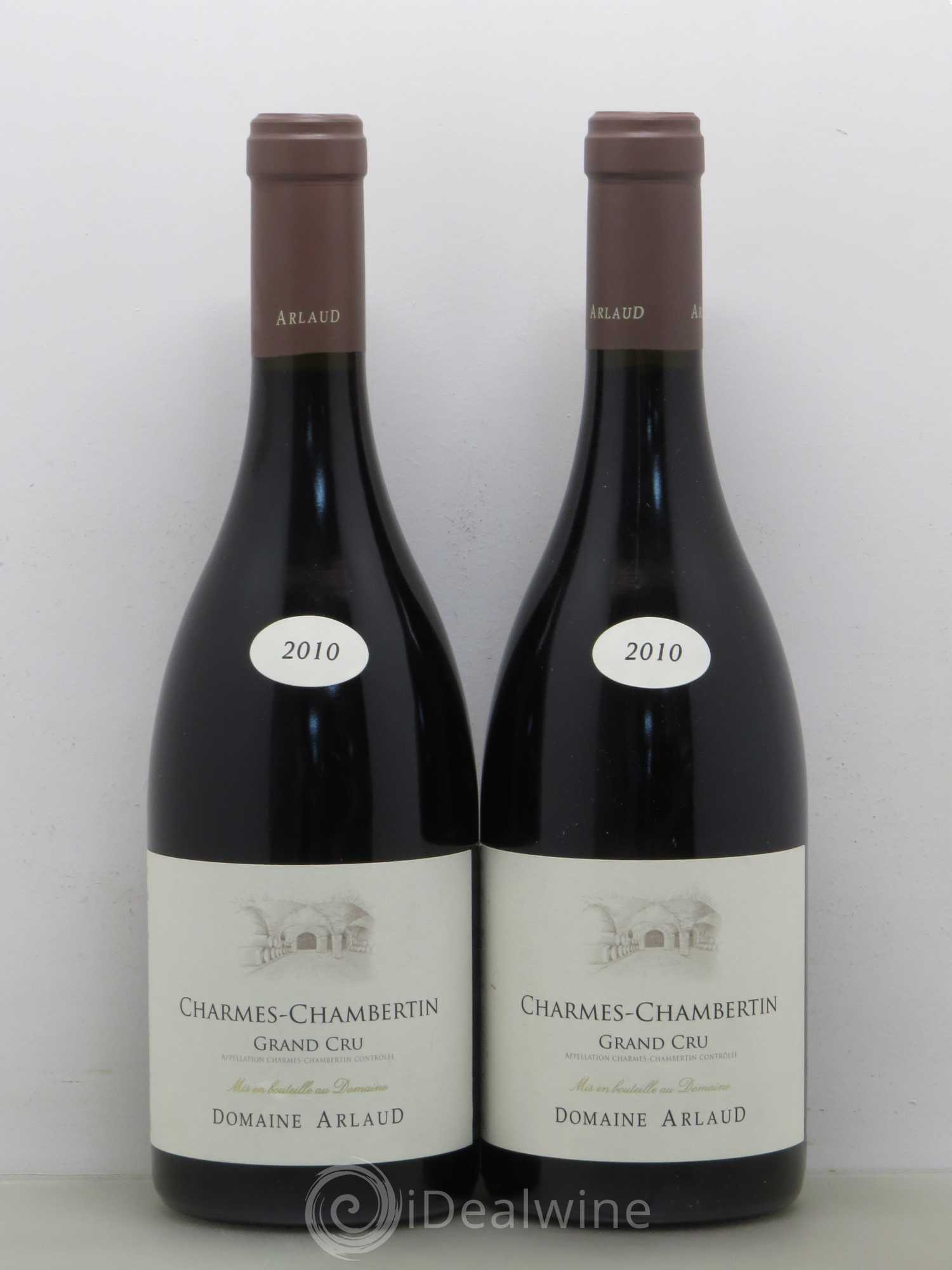 Charmes-Chambertin Grand Cru Arlaud 2010 - Lot de 2 bouteilles - 0