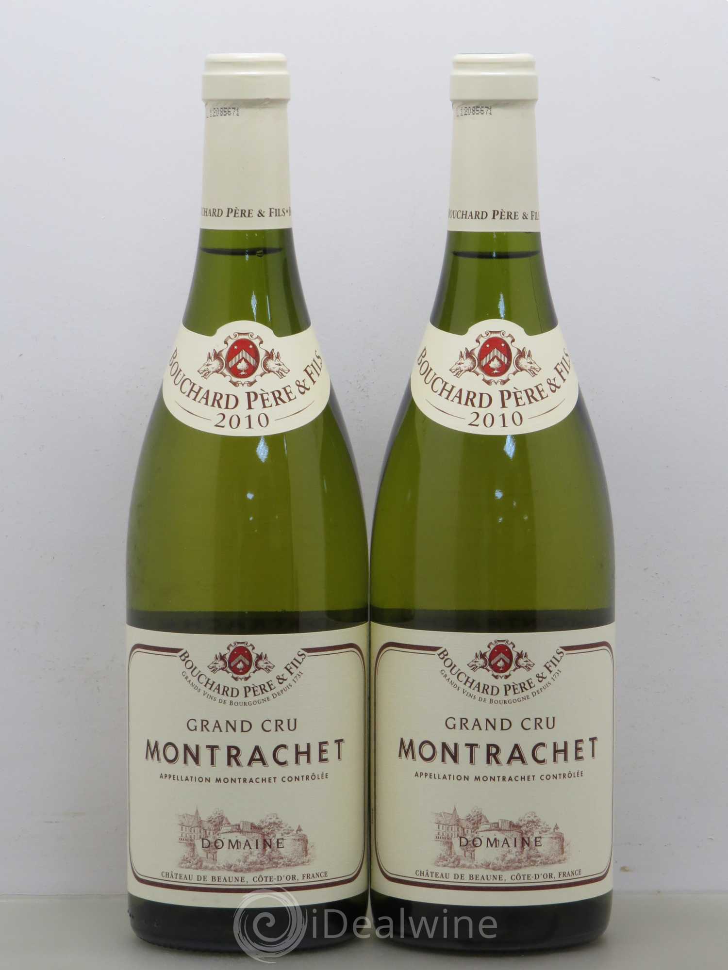 Montrachet Grand Cru Bouchard Père & Fils 2010 - Lot de 2 bouteilles - 0