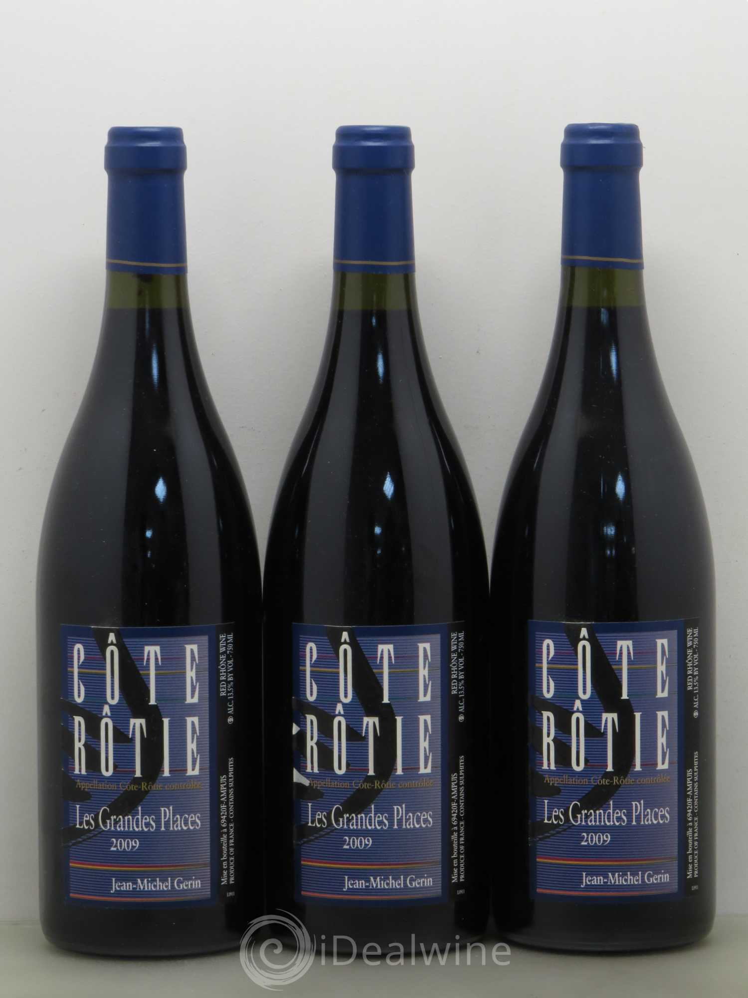 Côte-Rôtie Les Grandes Places Jean-Michel Gerin 2009 - Lotto di 6 bottiglie - 2
