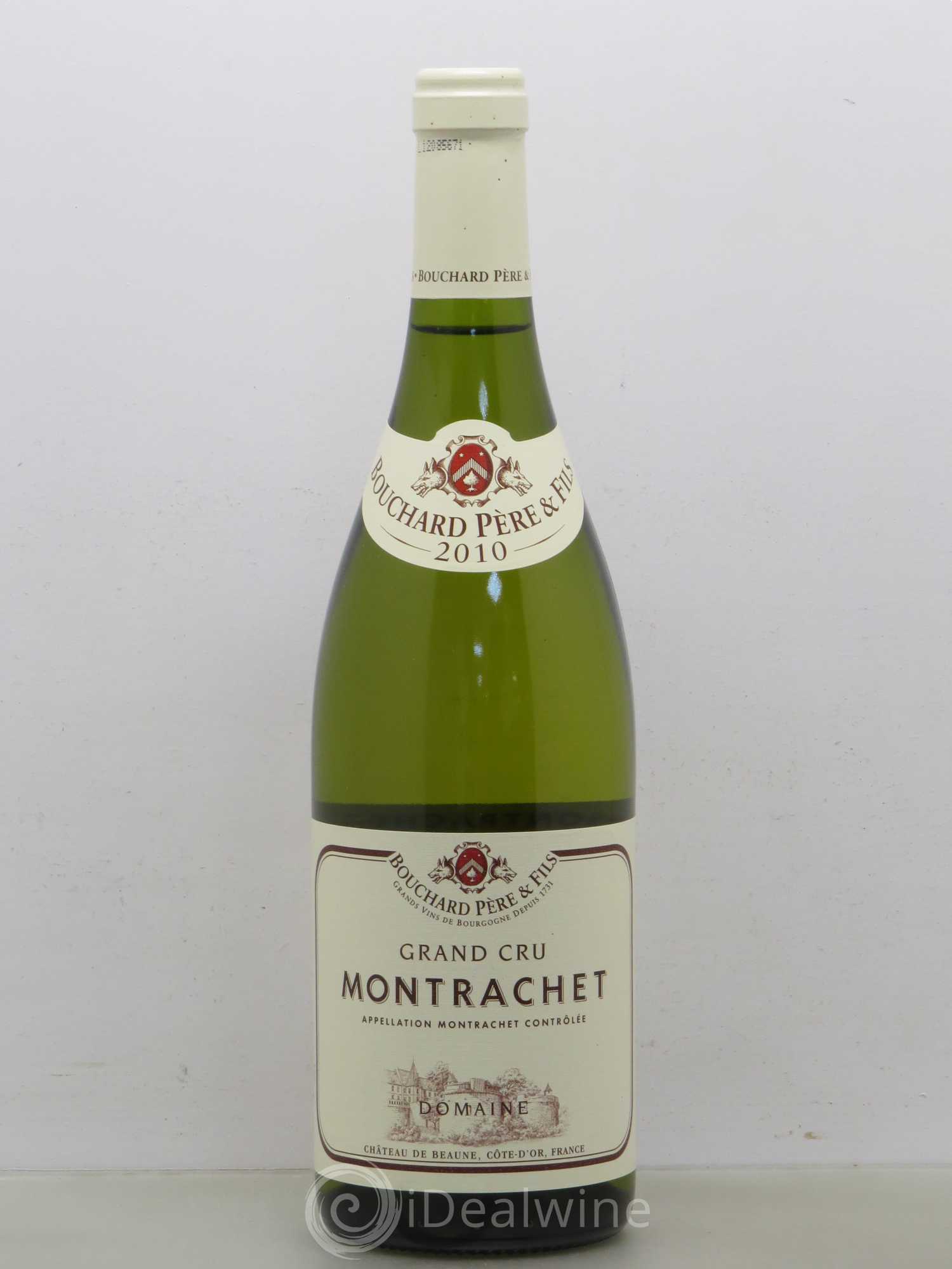 Montrachet Grand Cru Bouchard Père & Fils 2010 - Lot de 1 bouteille - 0