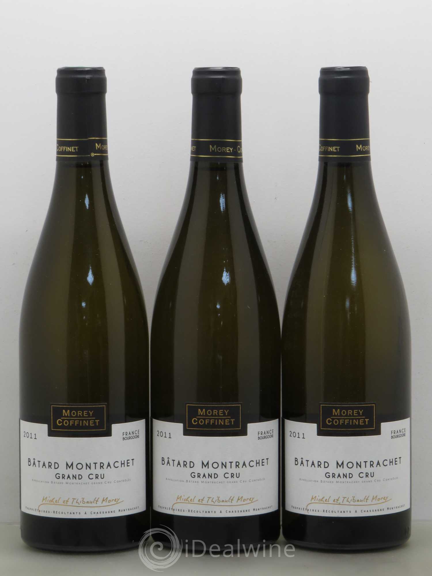 Bâtard-Montrachet Grand Cru Morey Coffinet 2011 - Lot de 3 bouteilles - 0