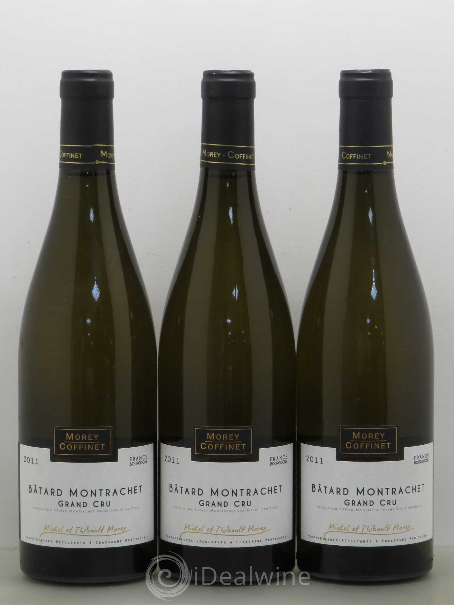 Bâtard-Montrachet Grand Cru Morey Coffinet 2011 - Lot de 3 bouteilles - 0
