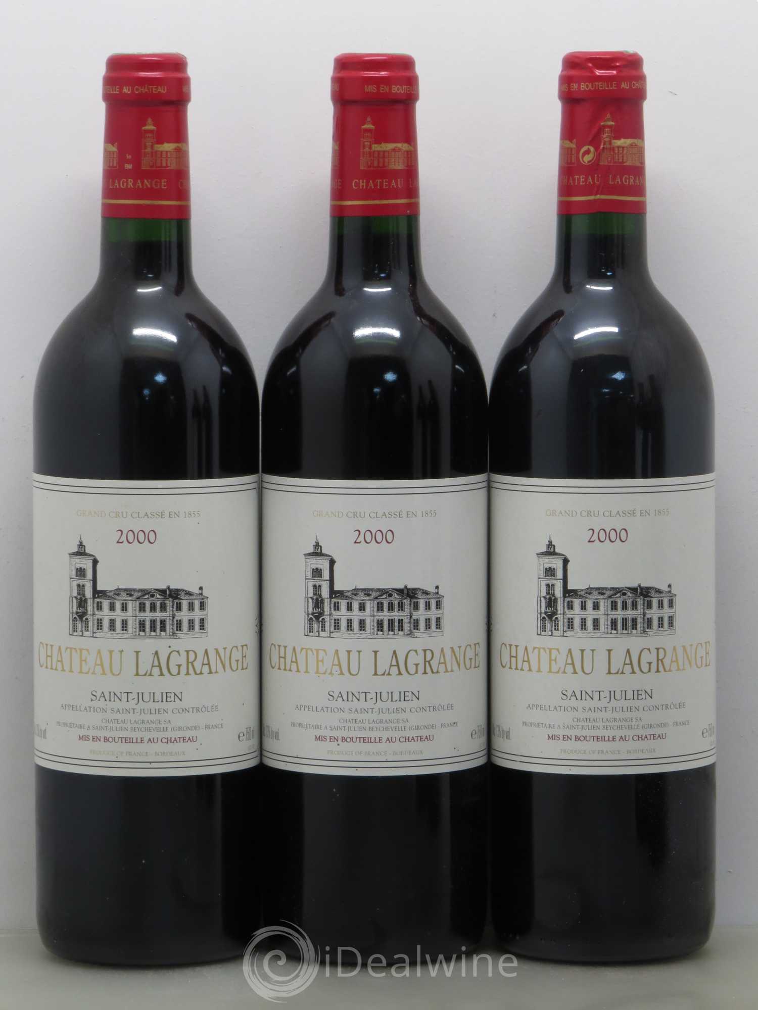 Château Lagrange 3ème Grand Cru Classé 2000 - Lot de 12 bouteilles - 1