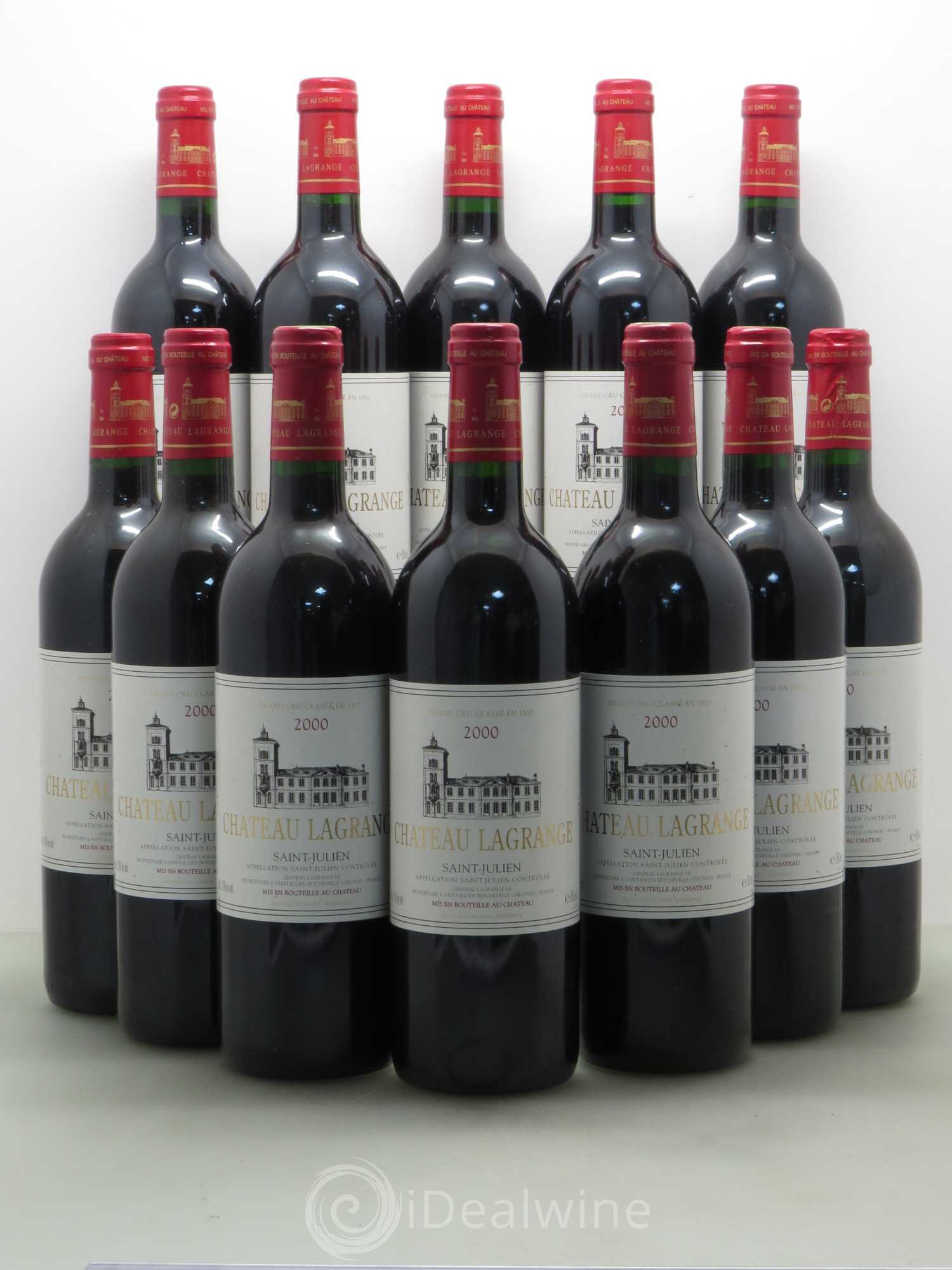 Château Lagrange 3ème Grand Cru Classé 2000 - Lot de 12 bouteilles - 0