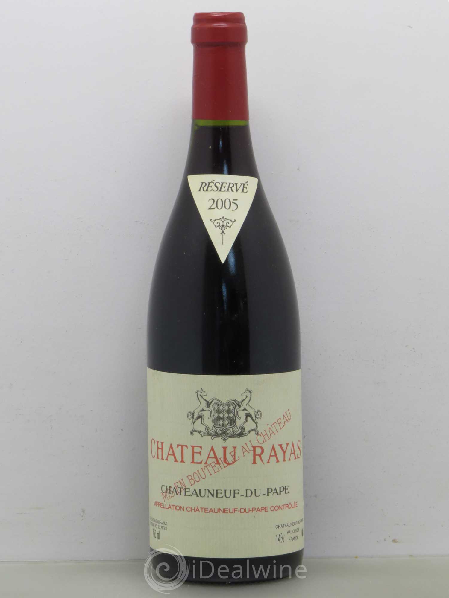 Châteauneuf-du-Pape Château Rayas Emmanuel Reynaud 2005 - Lot de 1 bouteille - 0