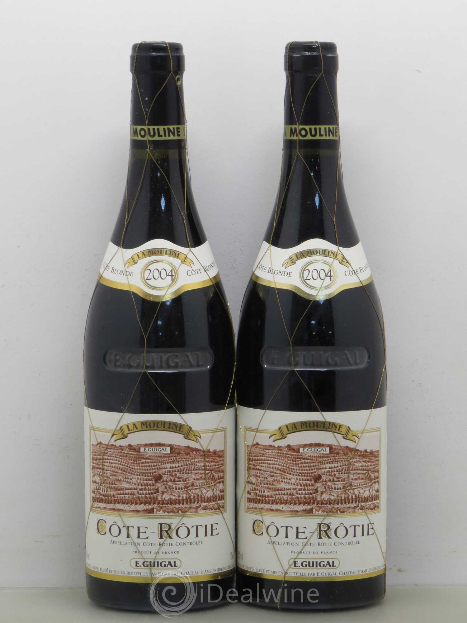Côte-Rôtie La Mouline Guigal 2004 - Lot de 2 bouteilles - 0