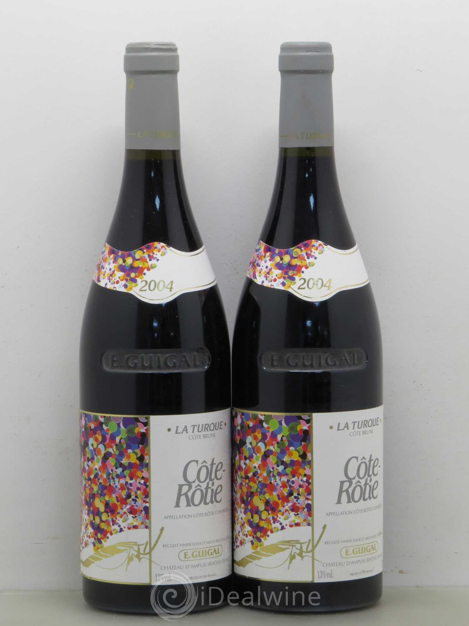 Côte-Rôtie La Turque Guigal 2004 - Lot de 2 bouteilles - 0