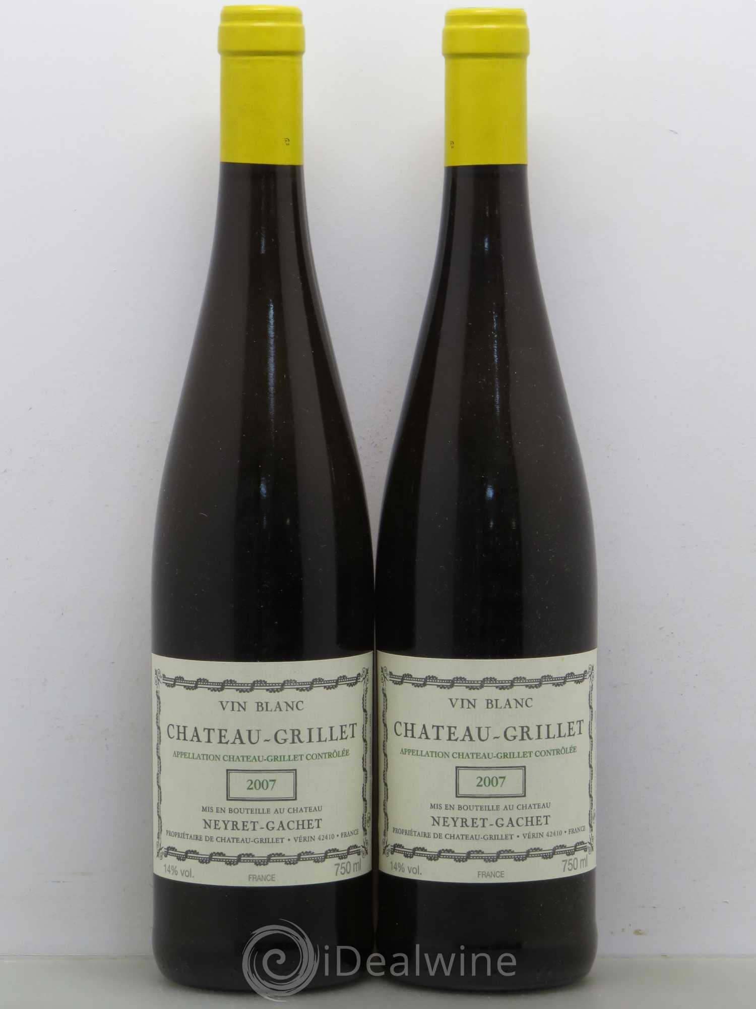 Château Grillet Château-Grillet 2007 - Lot de 2 bouteilles - 0