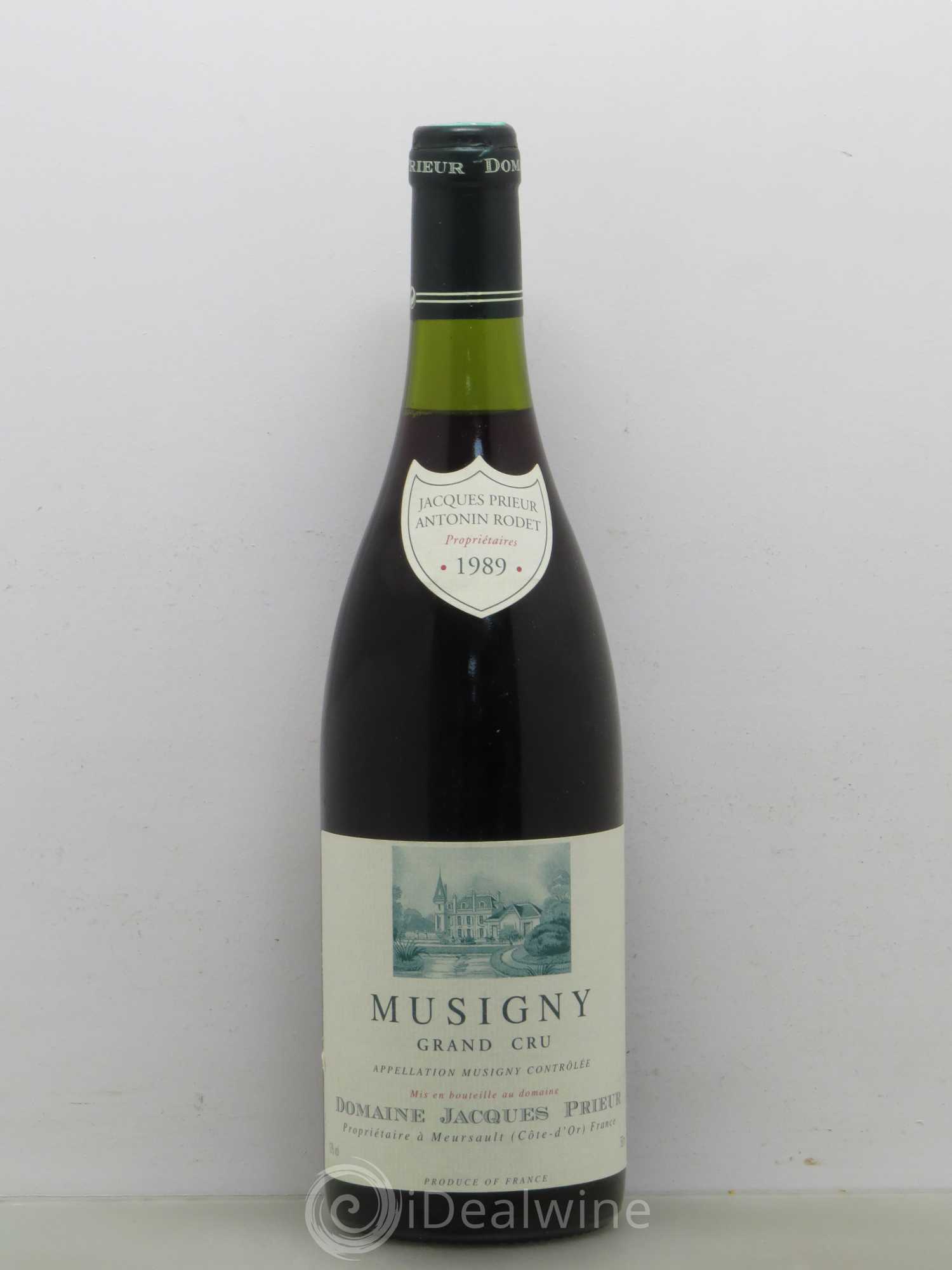 Musigny Grand Cru Jacques Prieur (Domaine) 1989 - Lot de 1 bouteille - 0