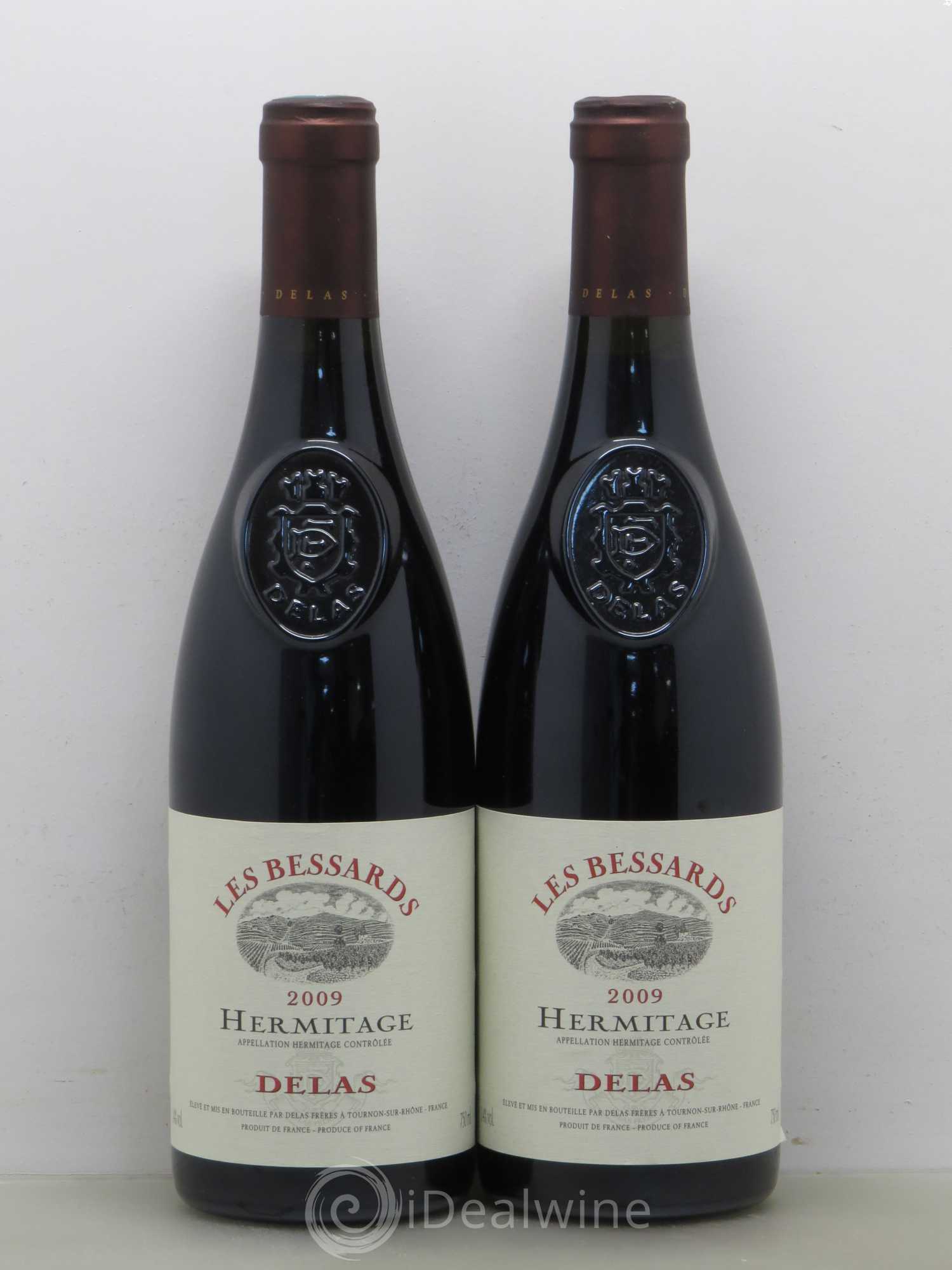 Hermitage Les Bessards Delas Frères 2009 - Lot de 2 bouteilles - 0