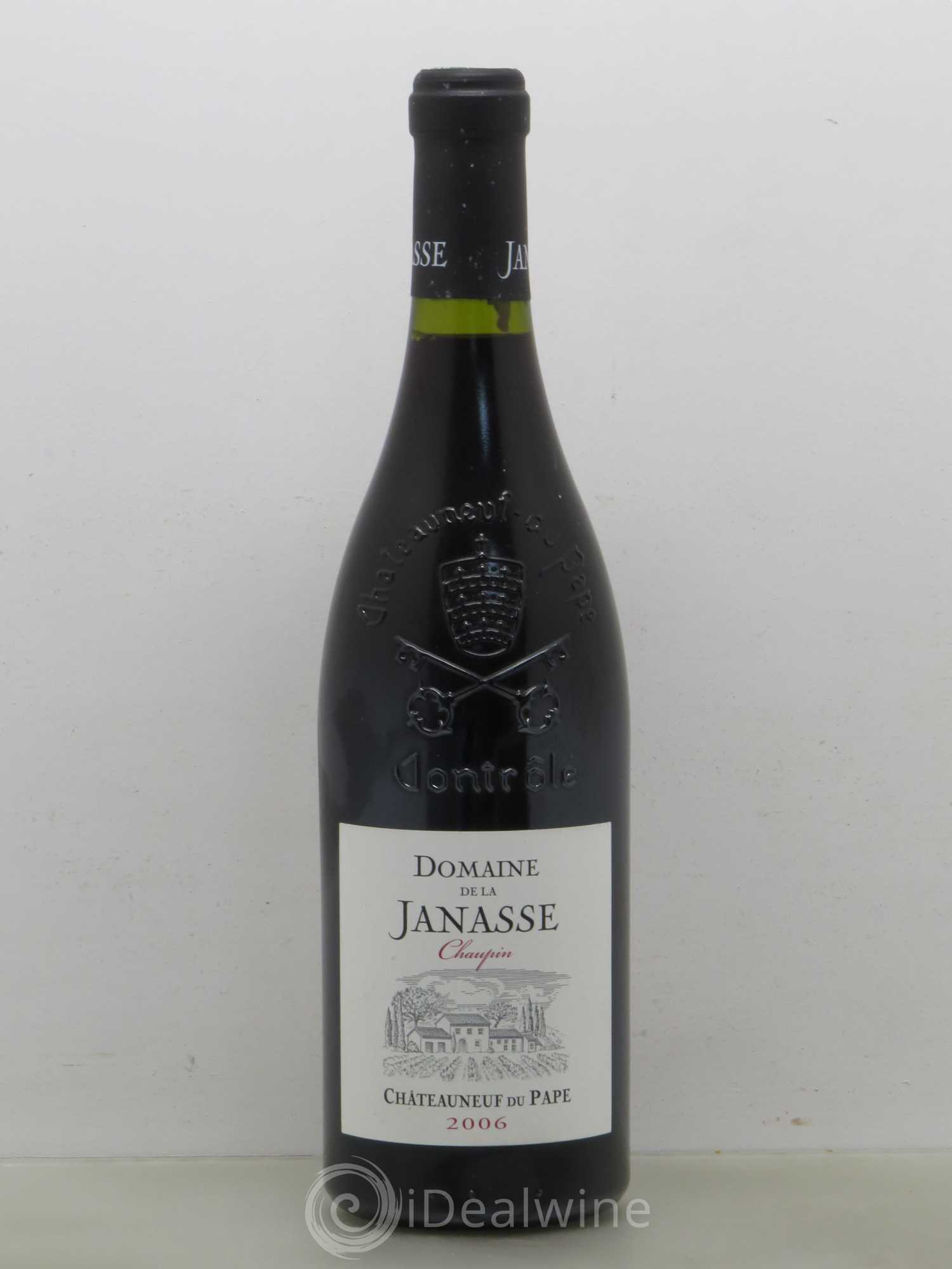 Châteauneuf-du-Pape Cuvée Chaupin La Janasse (Domaine de) 2006 - Lot de 1 bouteille - 0