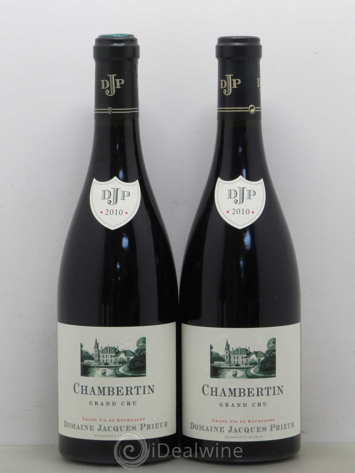 Chambertin Grand Cru Jacques Prieur (Domaine) 2010 - Lot de 2 bouteilles - 0