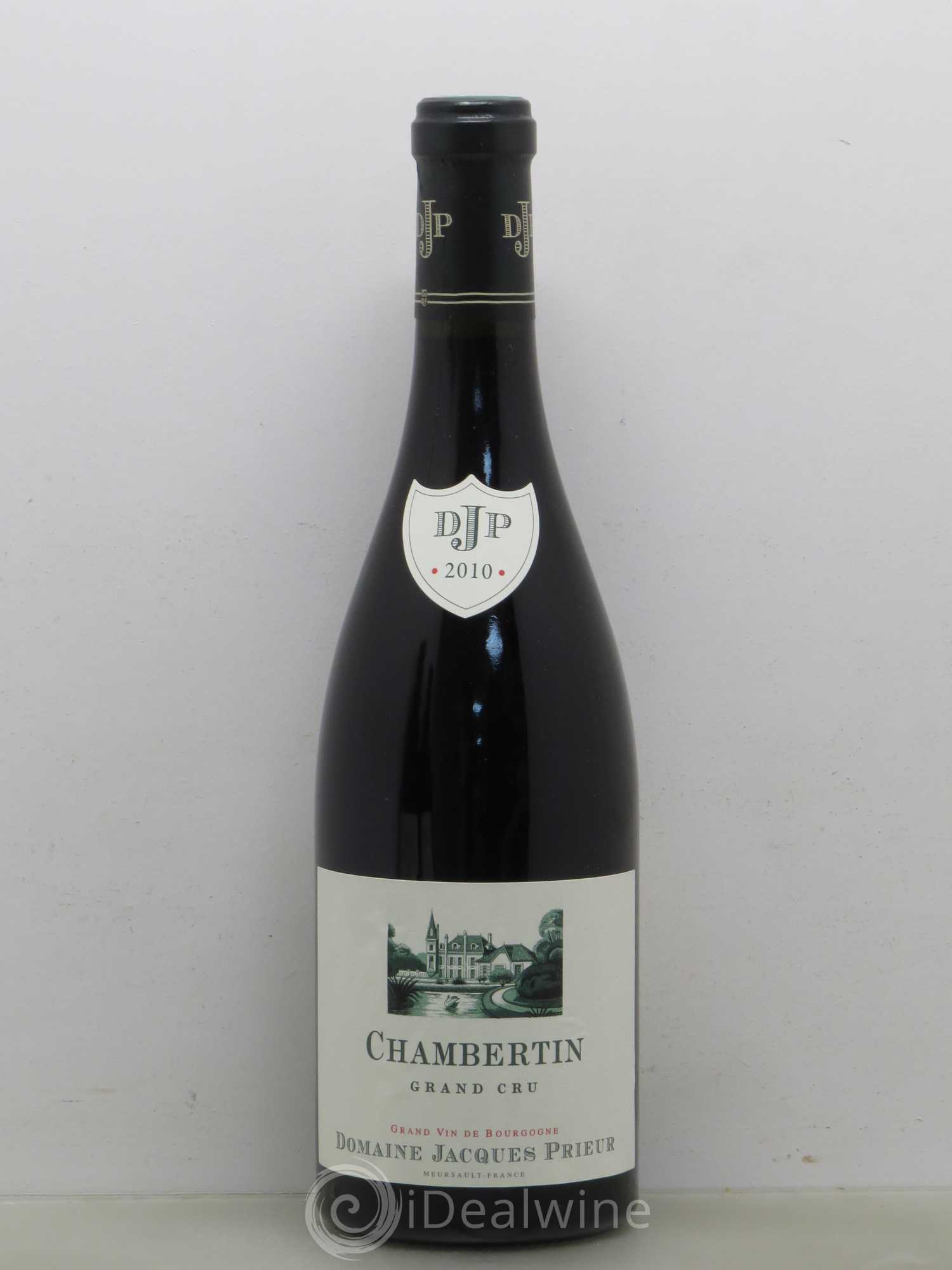 Chambertin Grand Cru Jacques Prieur (Domaine) 2010 - Lot de 1 bouteille - 0