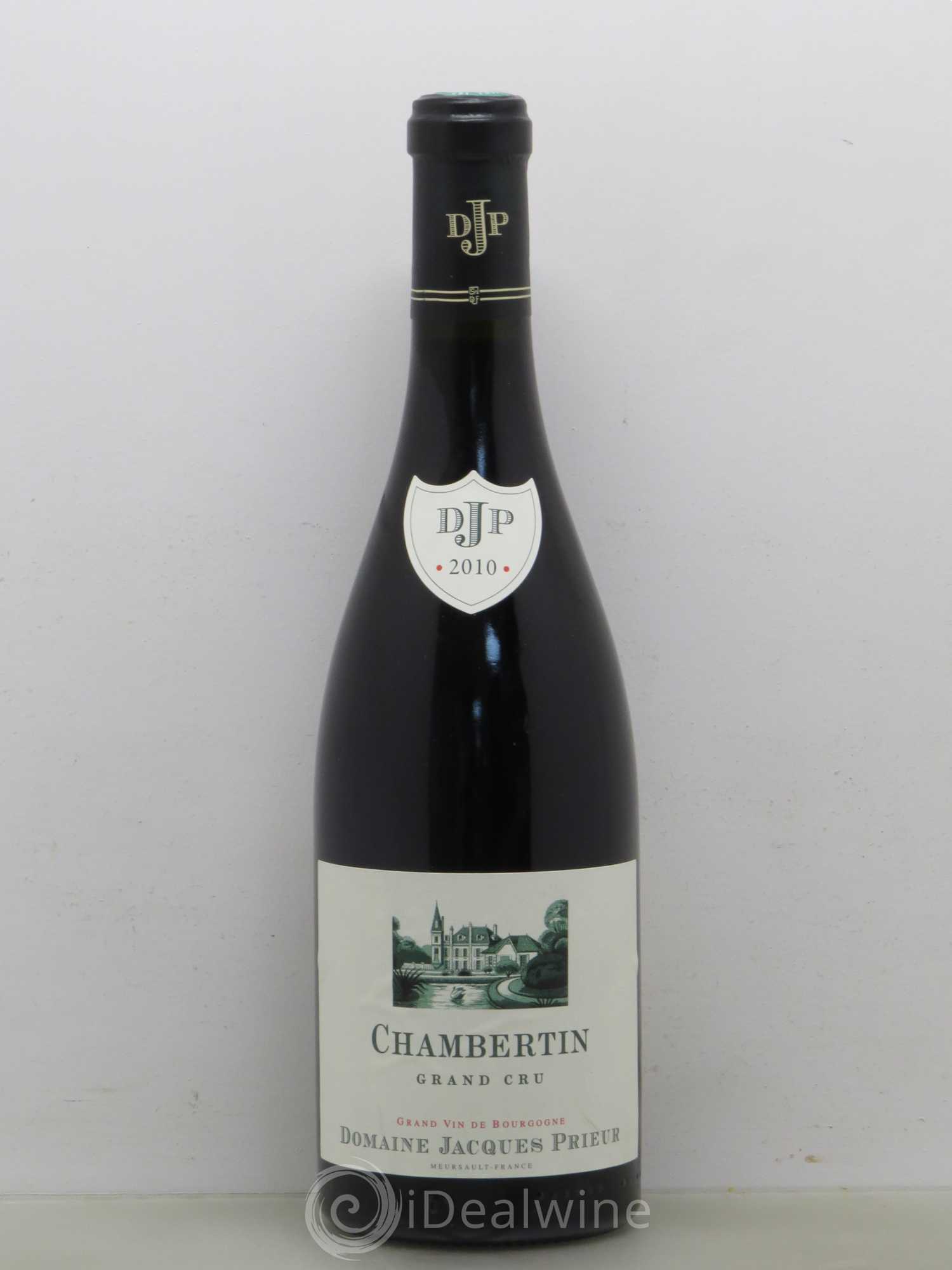 Chambertin Grand Cru Jacques Prieur (Domaine) 2010 - Lot de 1 bouteille - 0