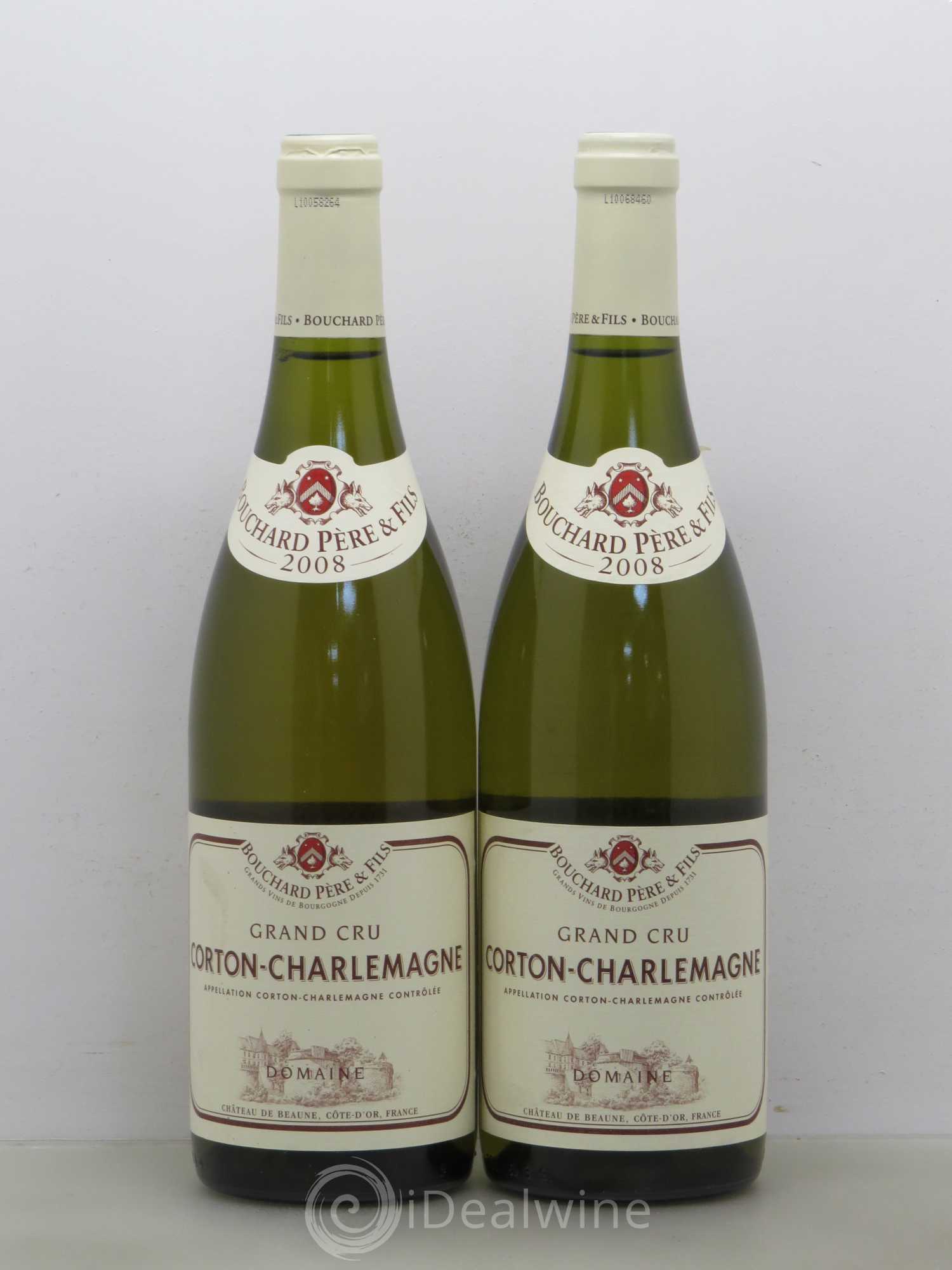 Corton-Charlemagne Grand Cru Bouchard Père & Fils 2008 - Lot de 2 bouteilles - 0