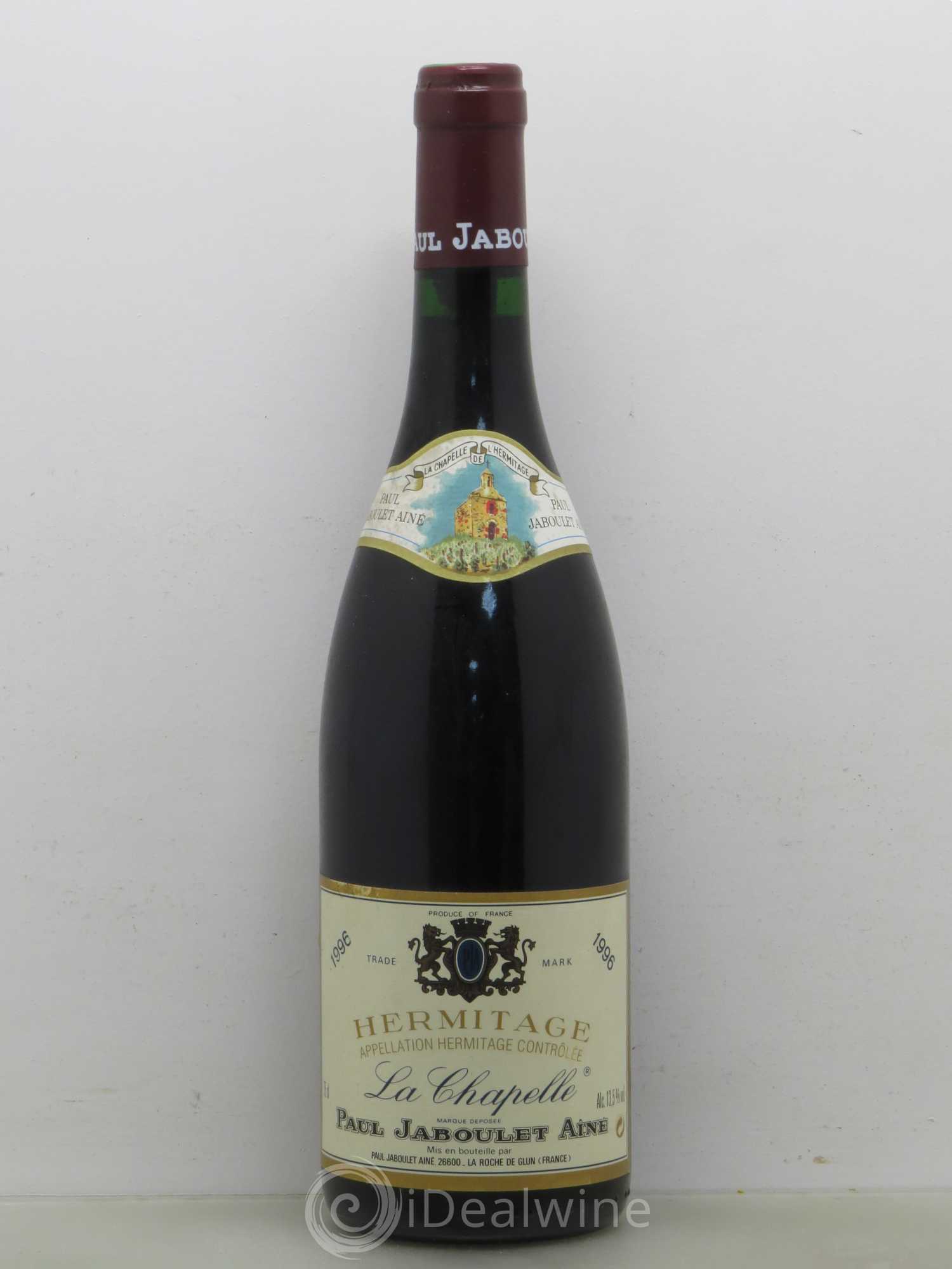 Hermitage La Chapelle Paul Jaboulet Ainé 1996 - Lot de 1 bouteille - 0
