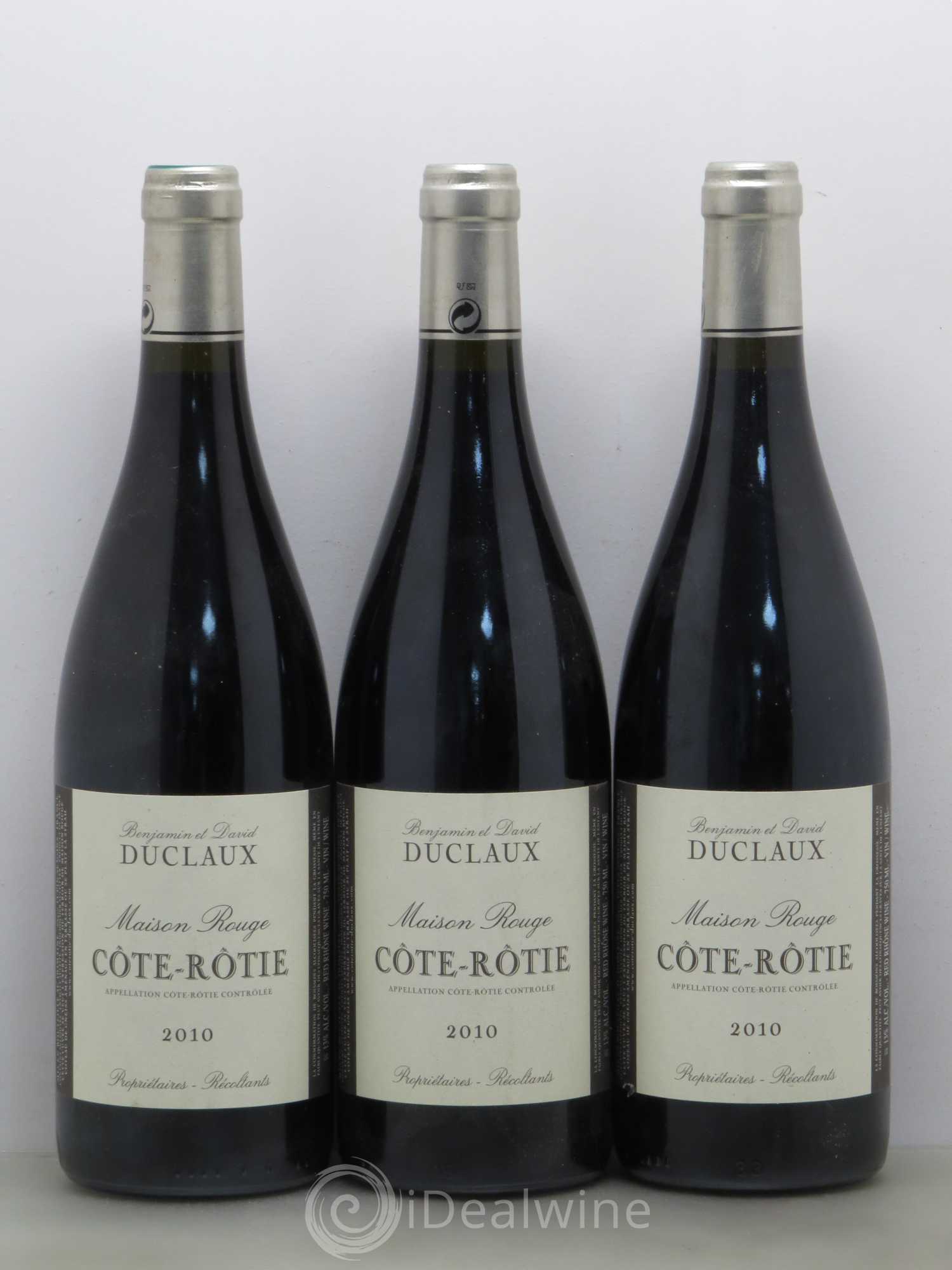 Côte-Rôtie Maison Rouge Domaine Duclaux 2010 - Lot de 6 bouteilles - 2