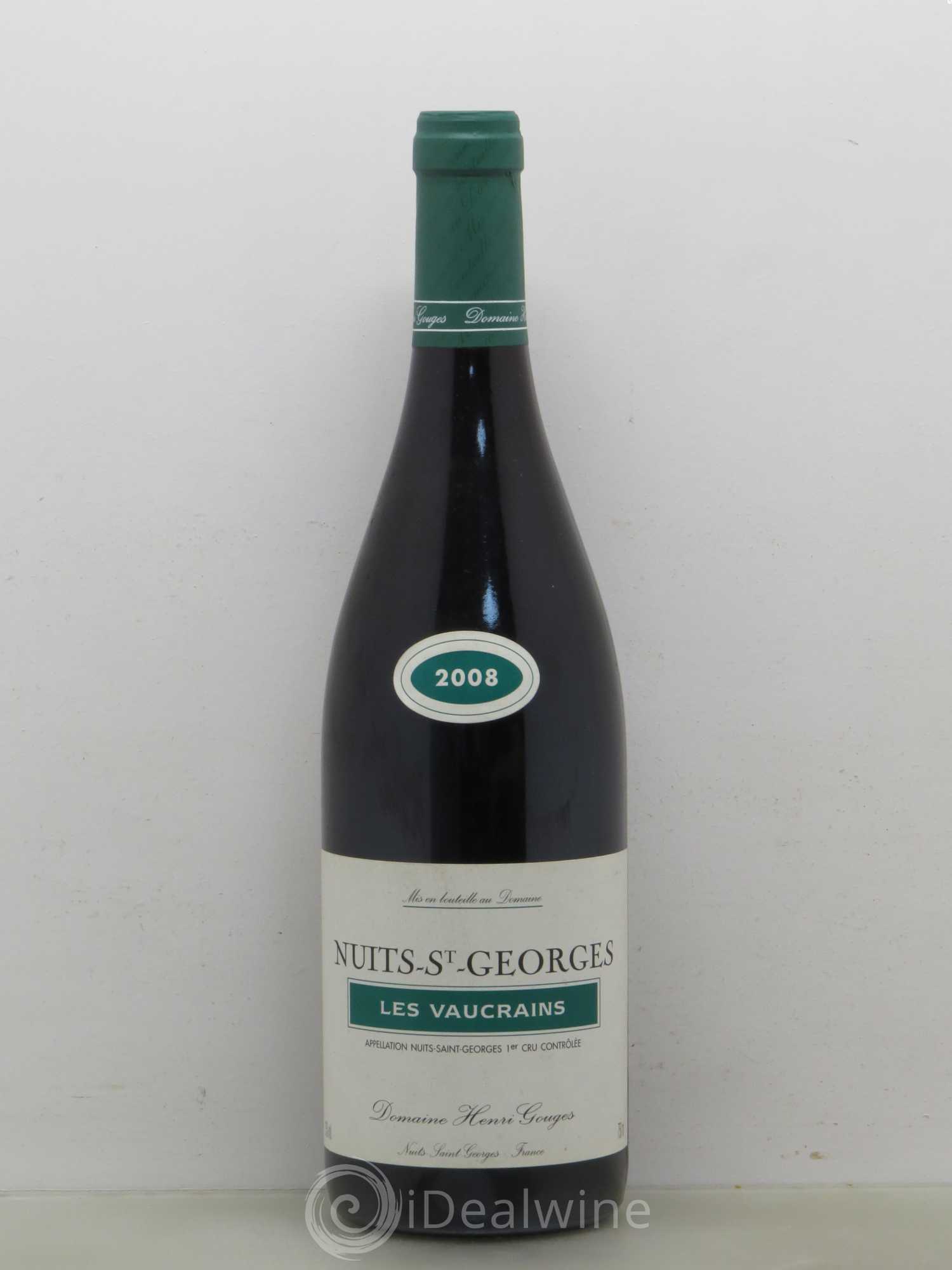 Nuits-Saint-Georges 1er Cru Les Vaucrains Henri Gouges 2008 - Lot de 1 bouteille - 0